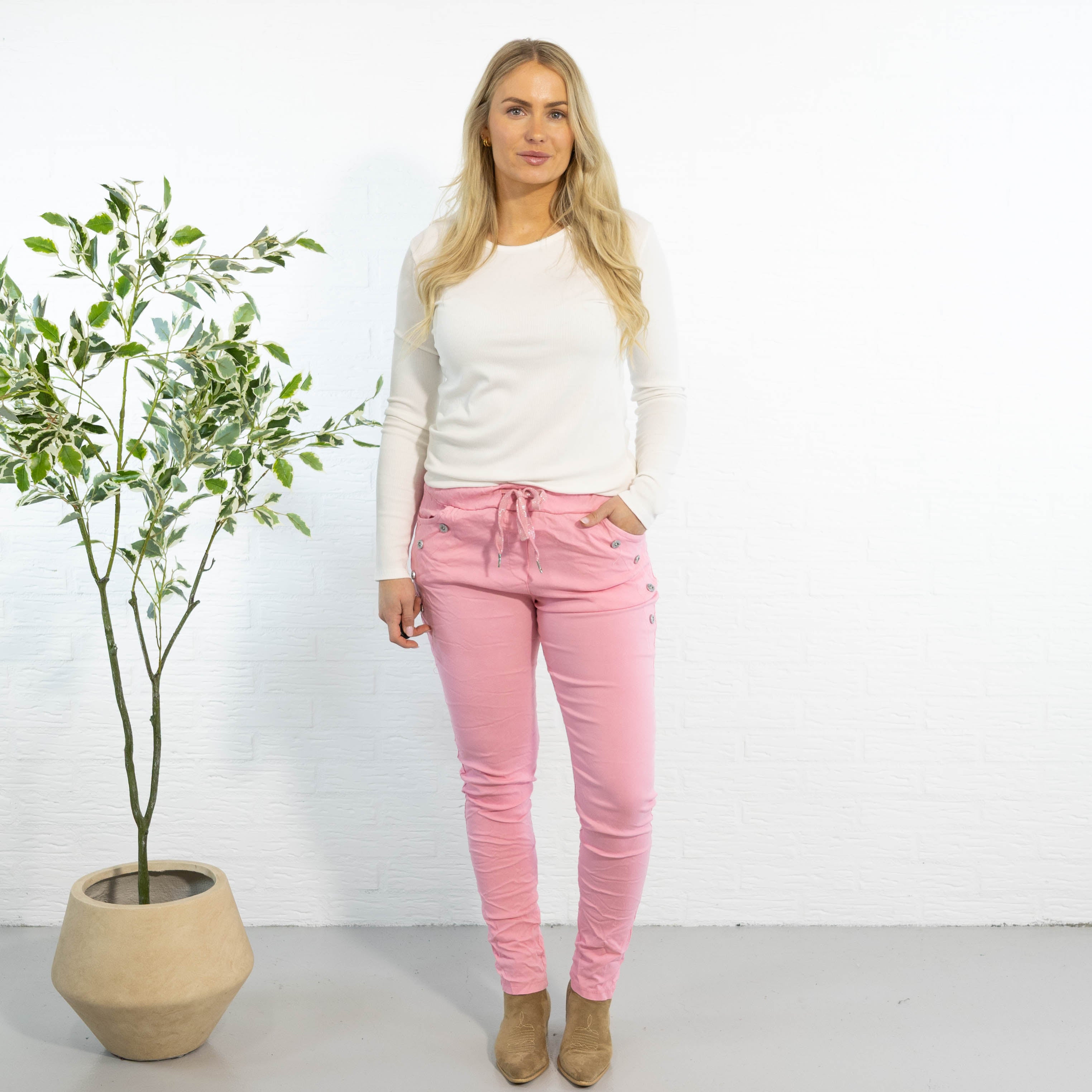 Ziggie bukser, Lyserød