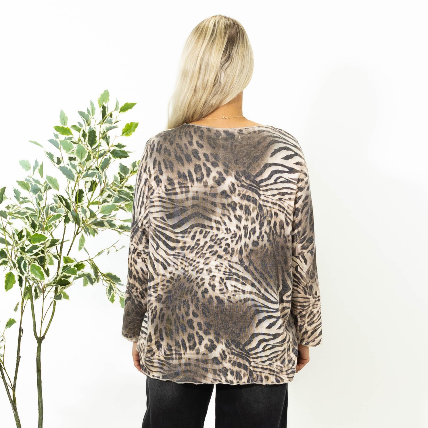 Blondie strik, Taupe