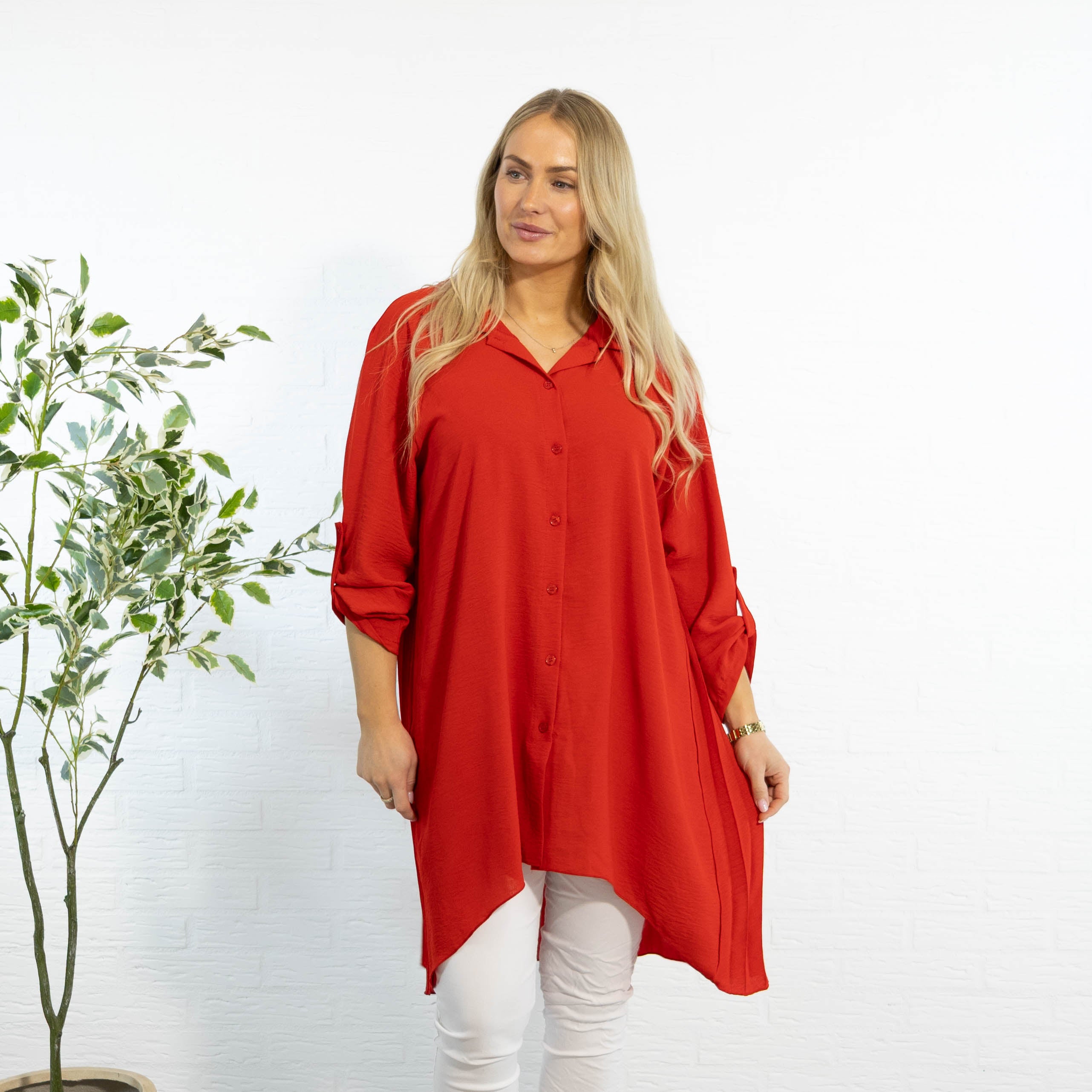 Dublin skjorte tunika, Rød