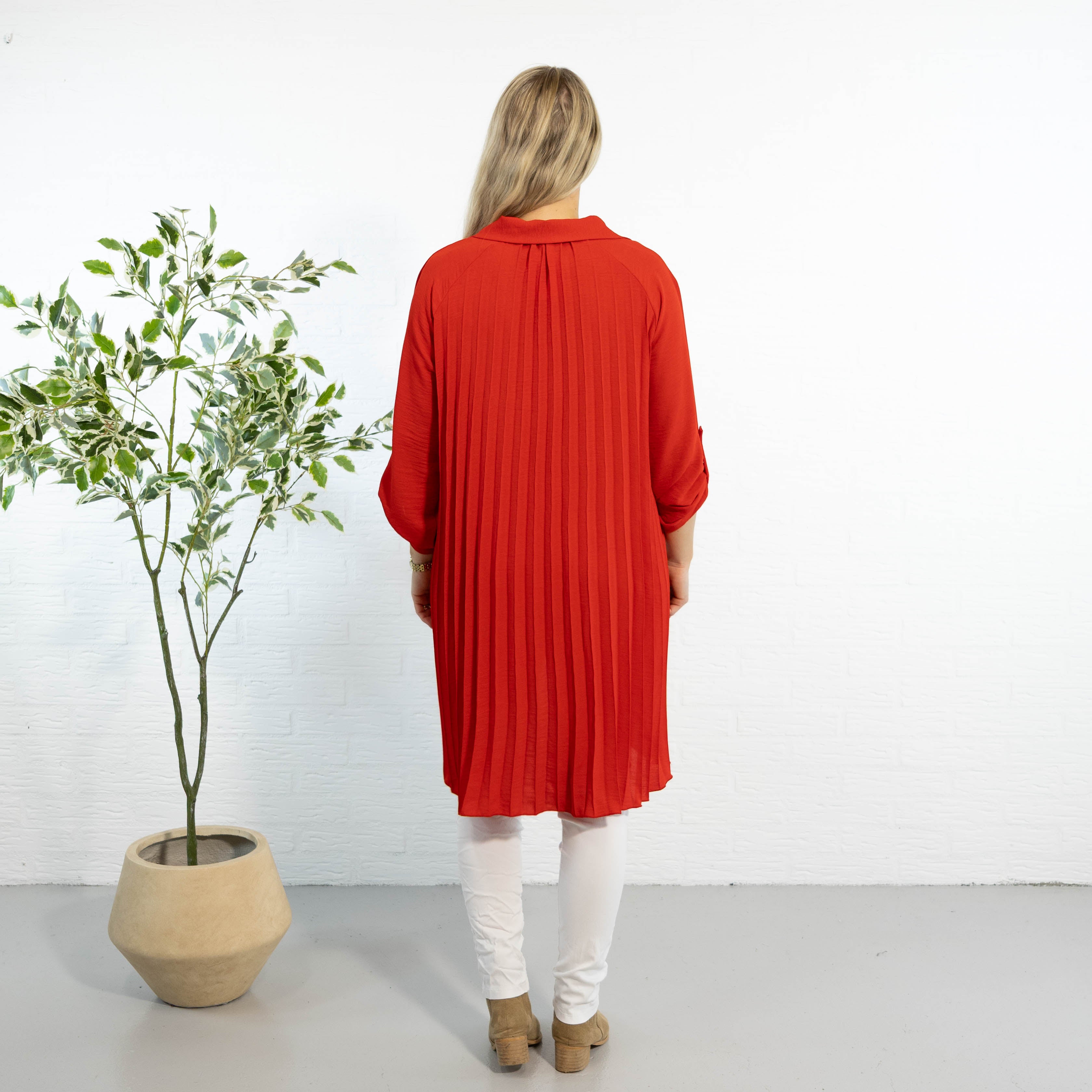 Dublin skjorte tunika, Rød