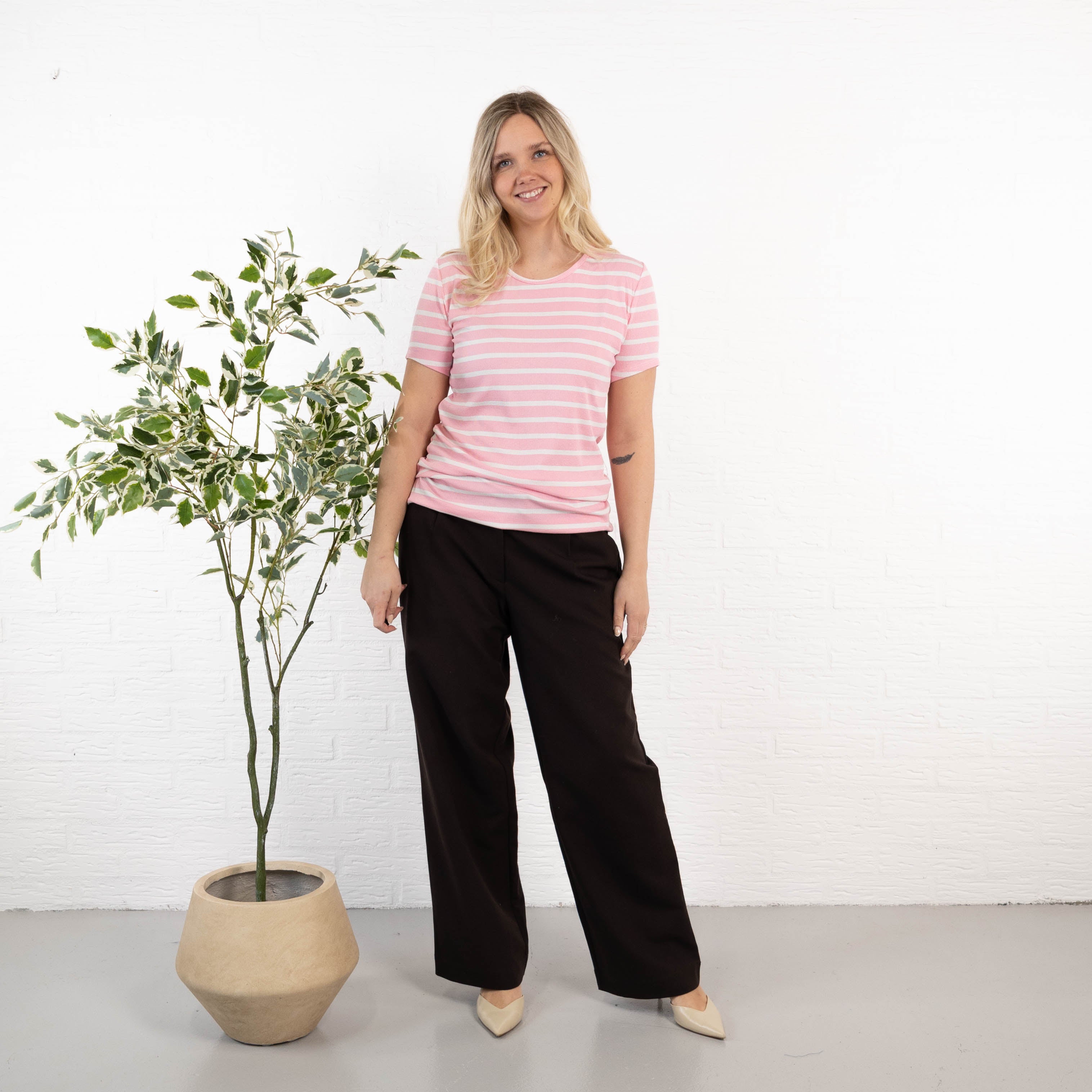 Alina t-shirt, Lyserød
