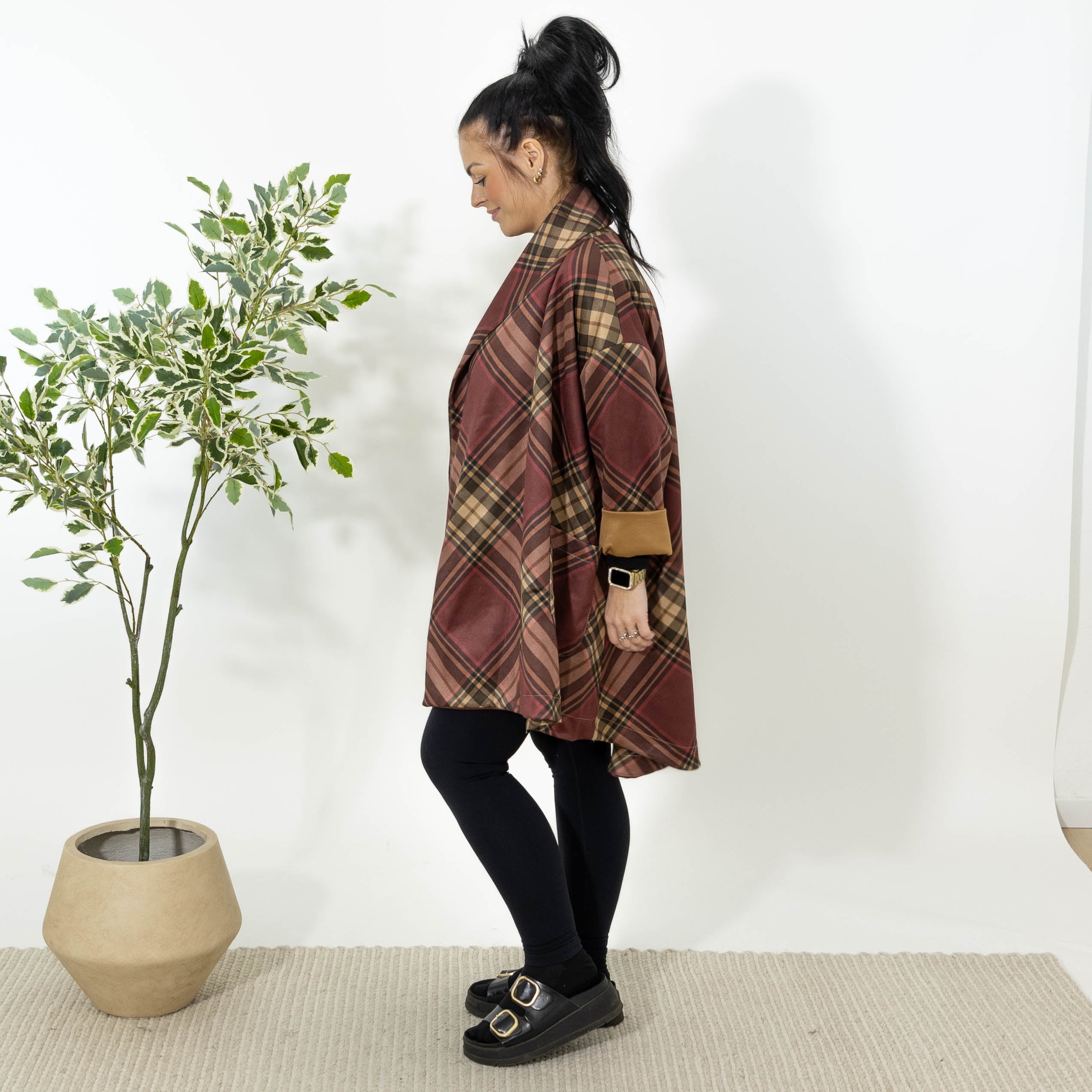 Roxy blazer jakke, Bordeaux