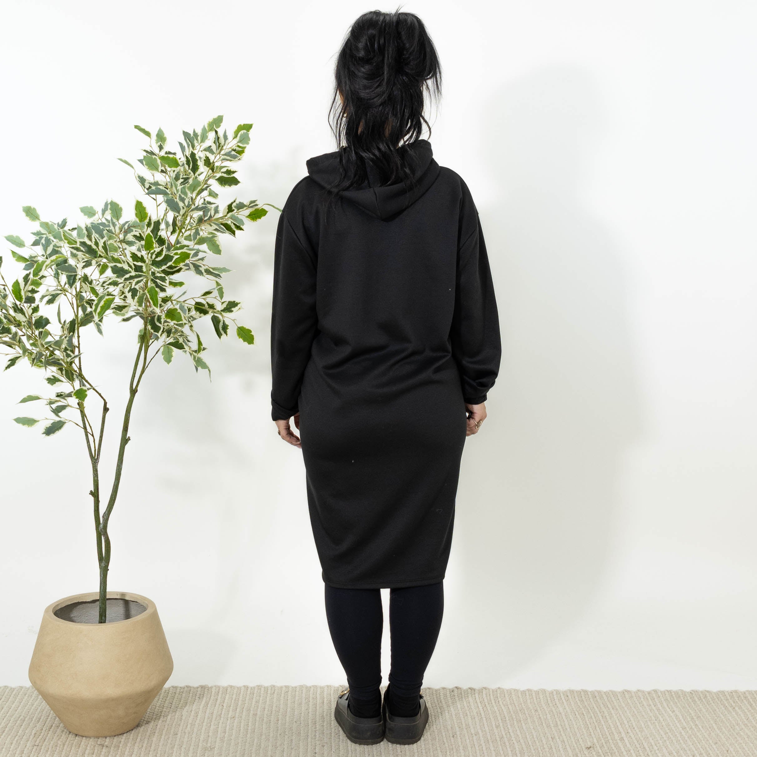 Coco sweatshirt hoodie, Sort