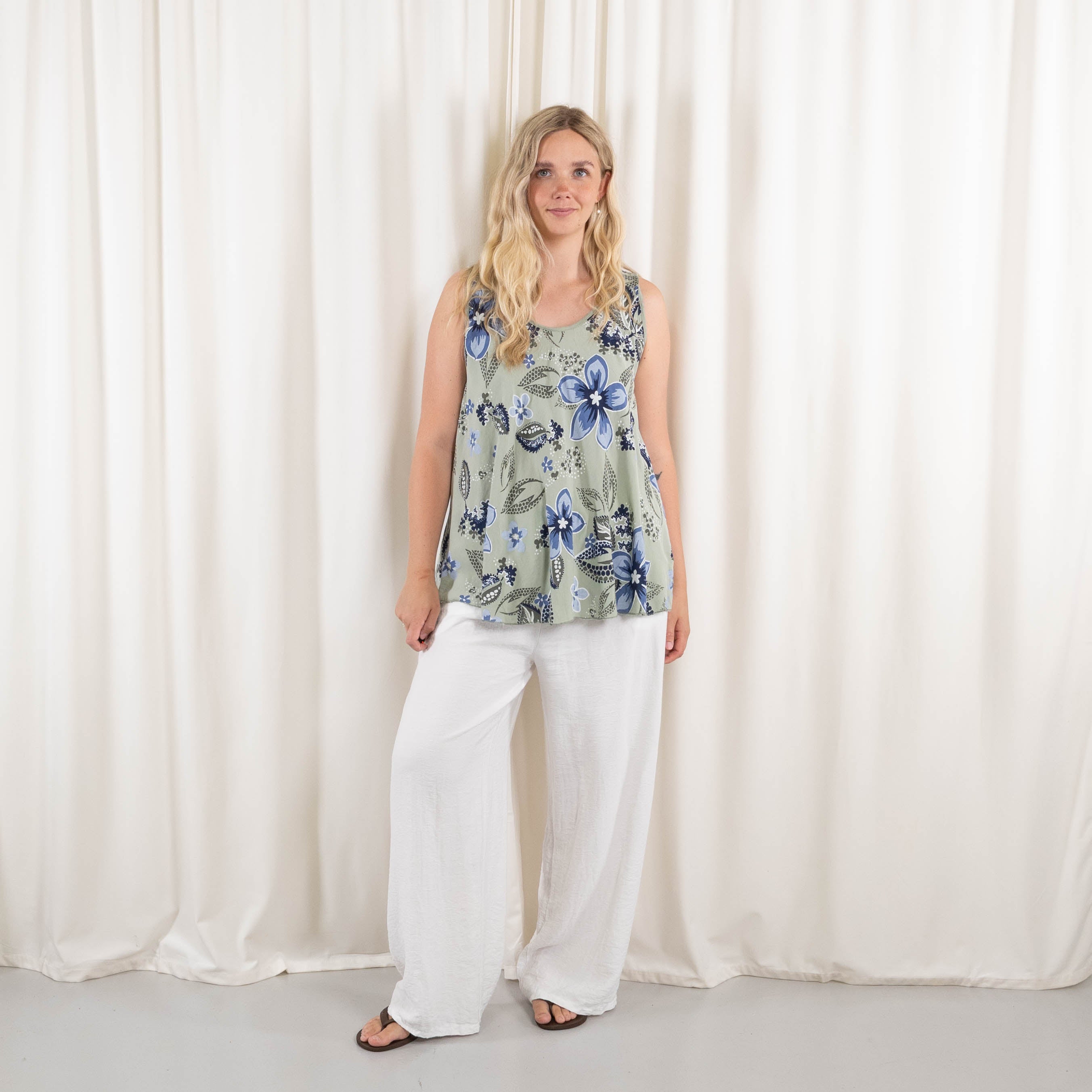 Rosanne top, Khaki