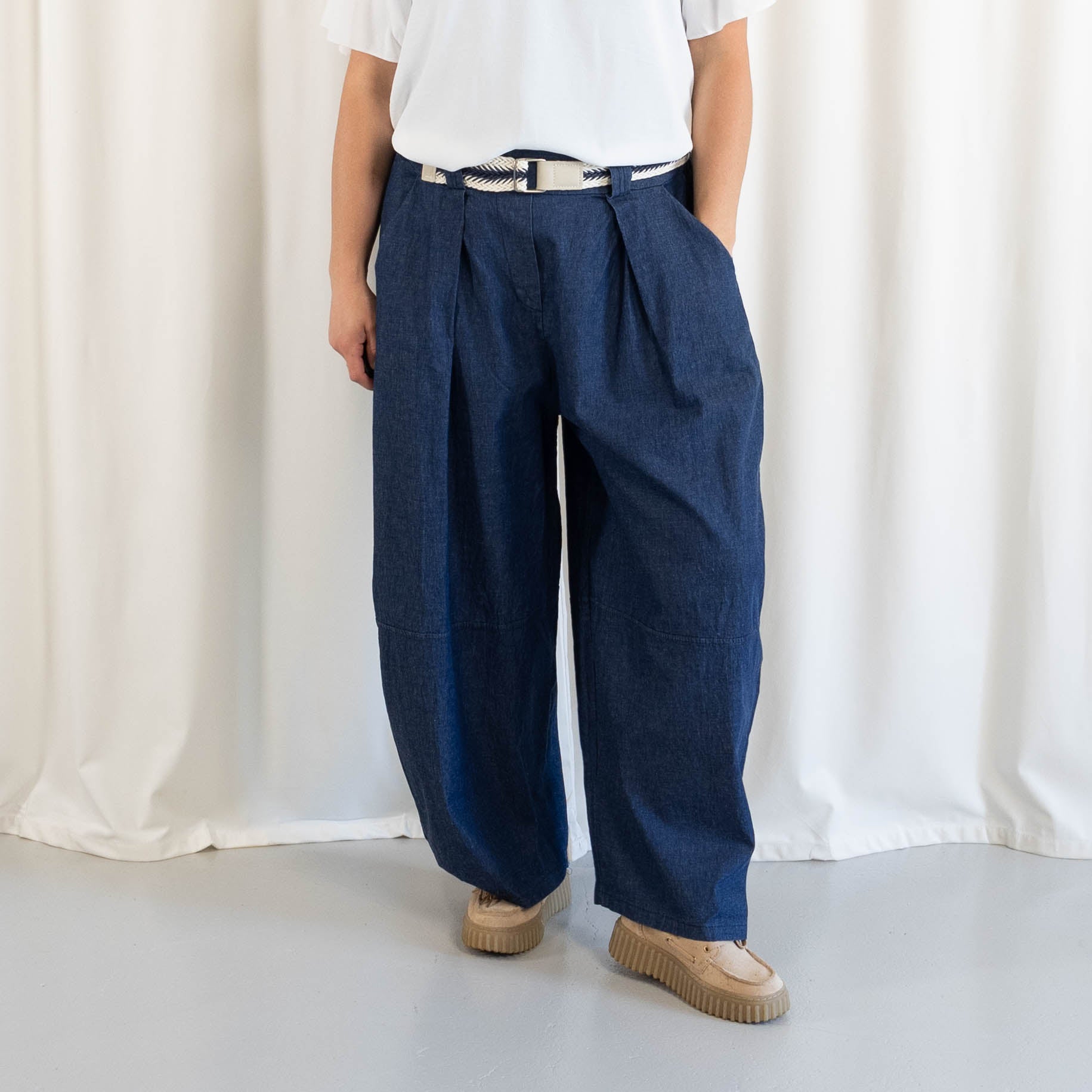 Monica bukser, Denim