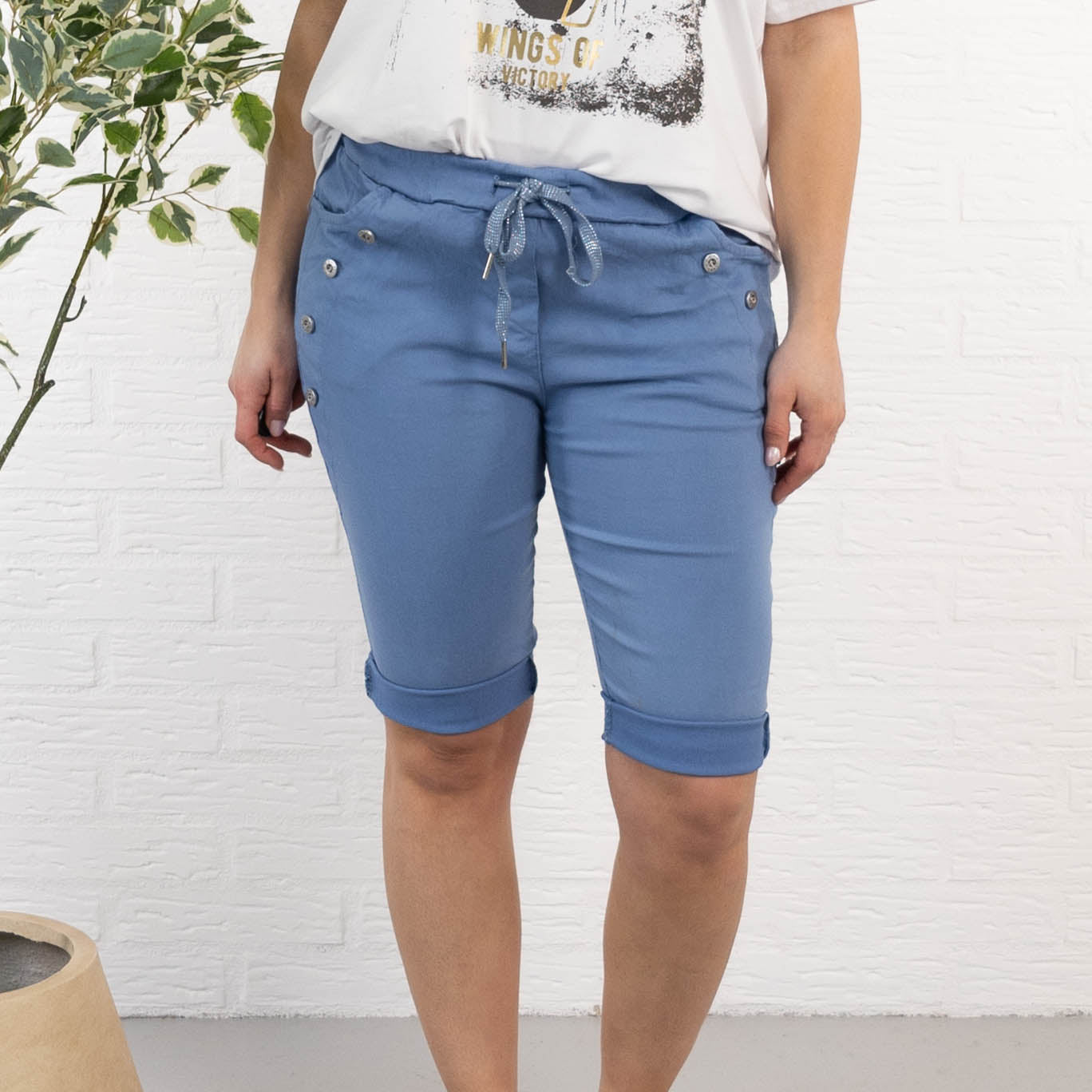 Ada shorts, Dueblå