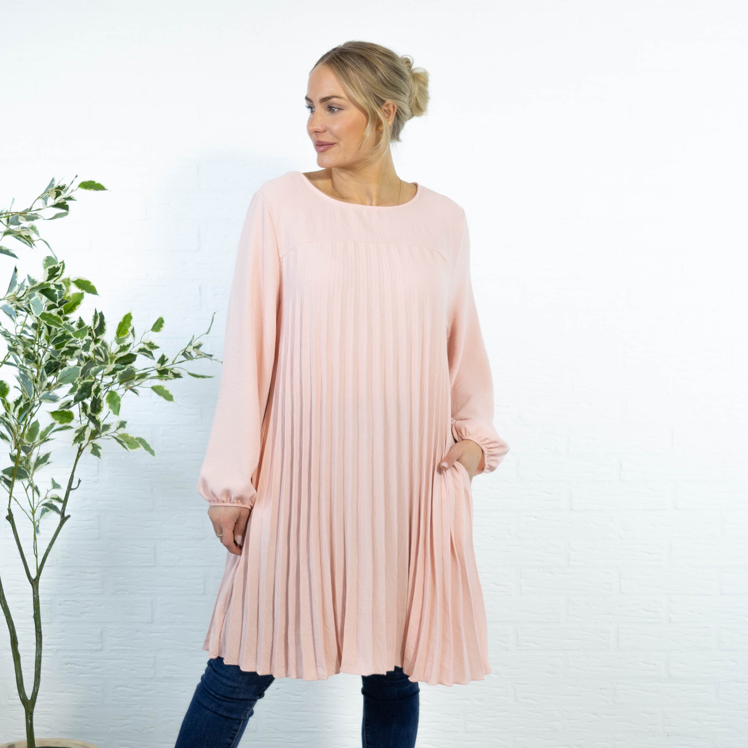 Sille kjole, Lyserød