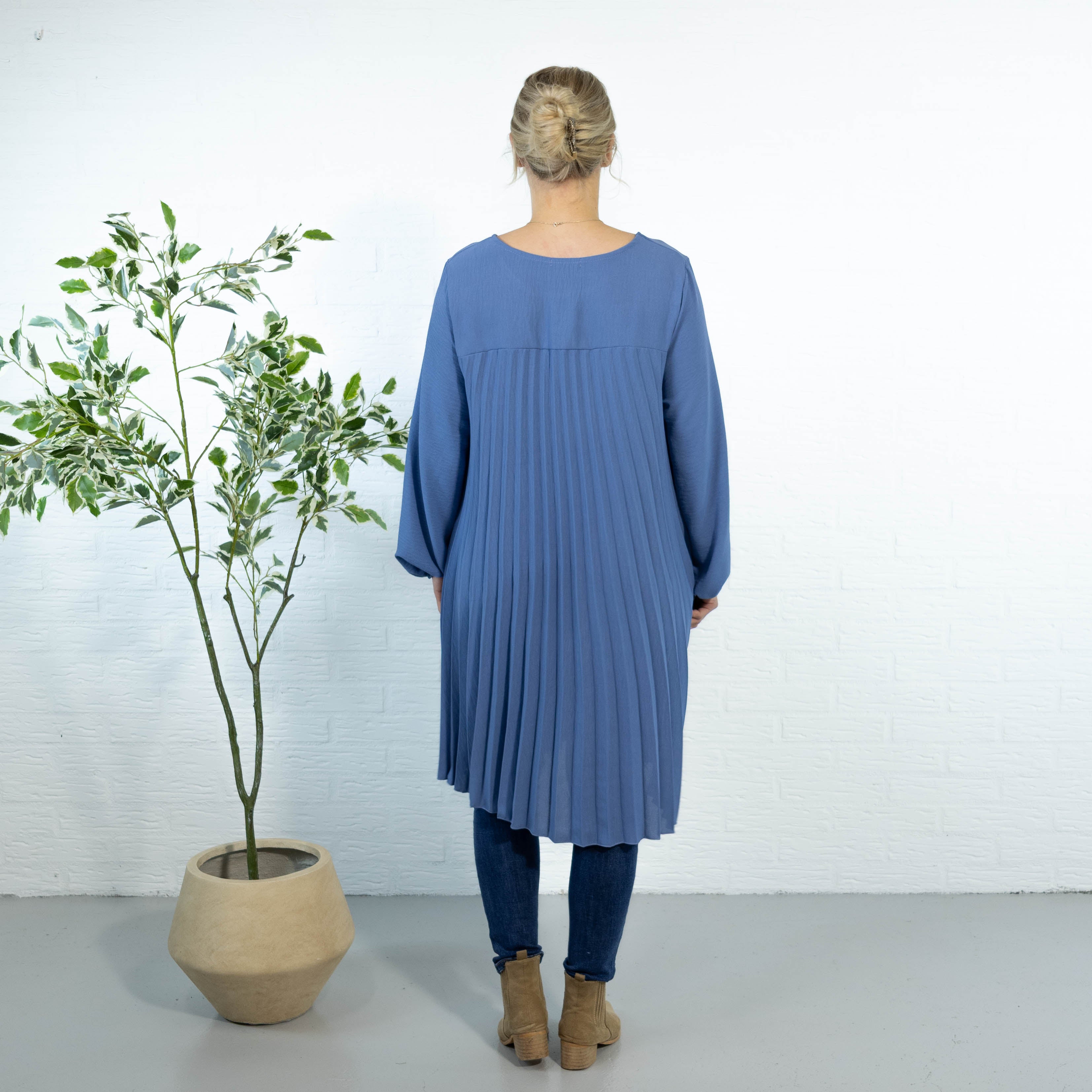 Sille kjole, Dueblå