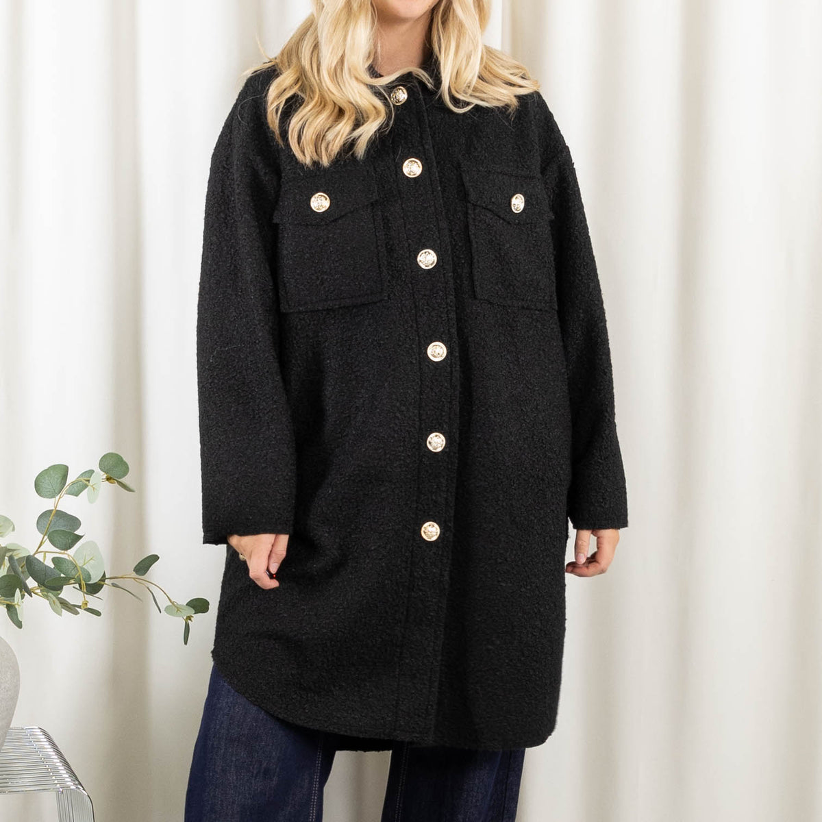 Annika jakke, Sort