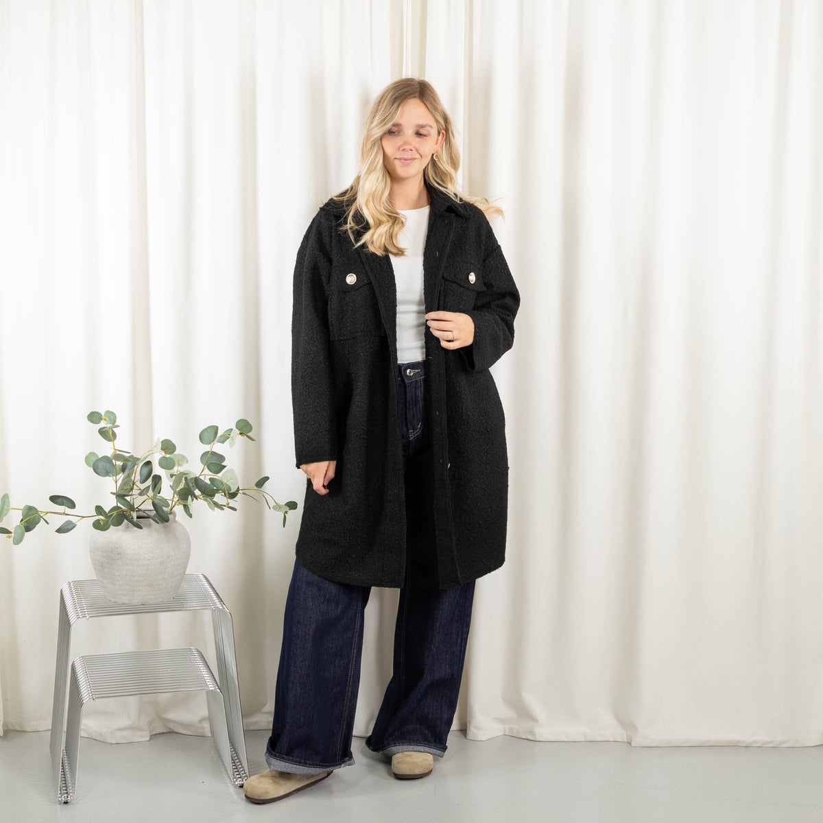 Annika jakke, Sort