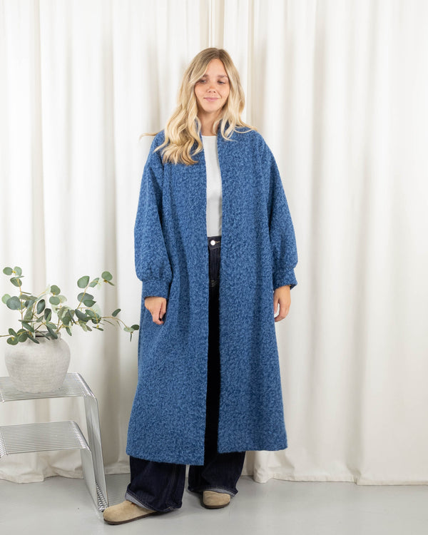 Monica cardigan, Blå