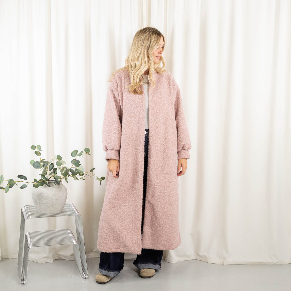 Monica cardigan, Rosa