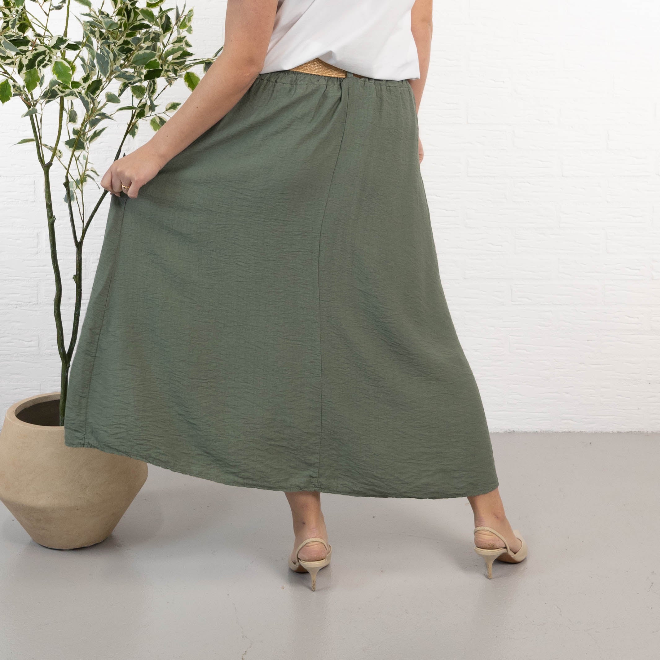 Michelle nederdel, Khaki