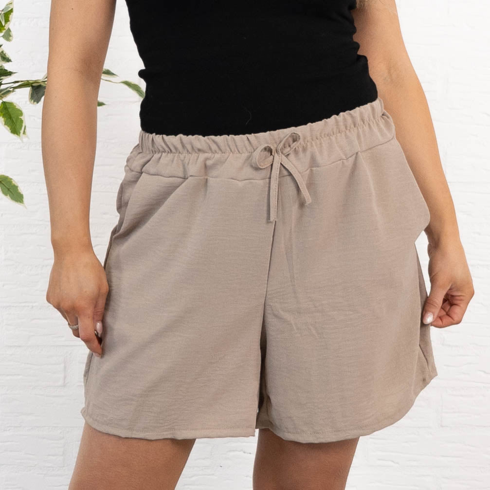 Carrie shorts, Taupe