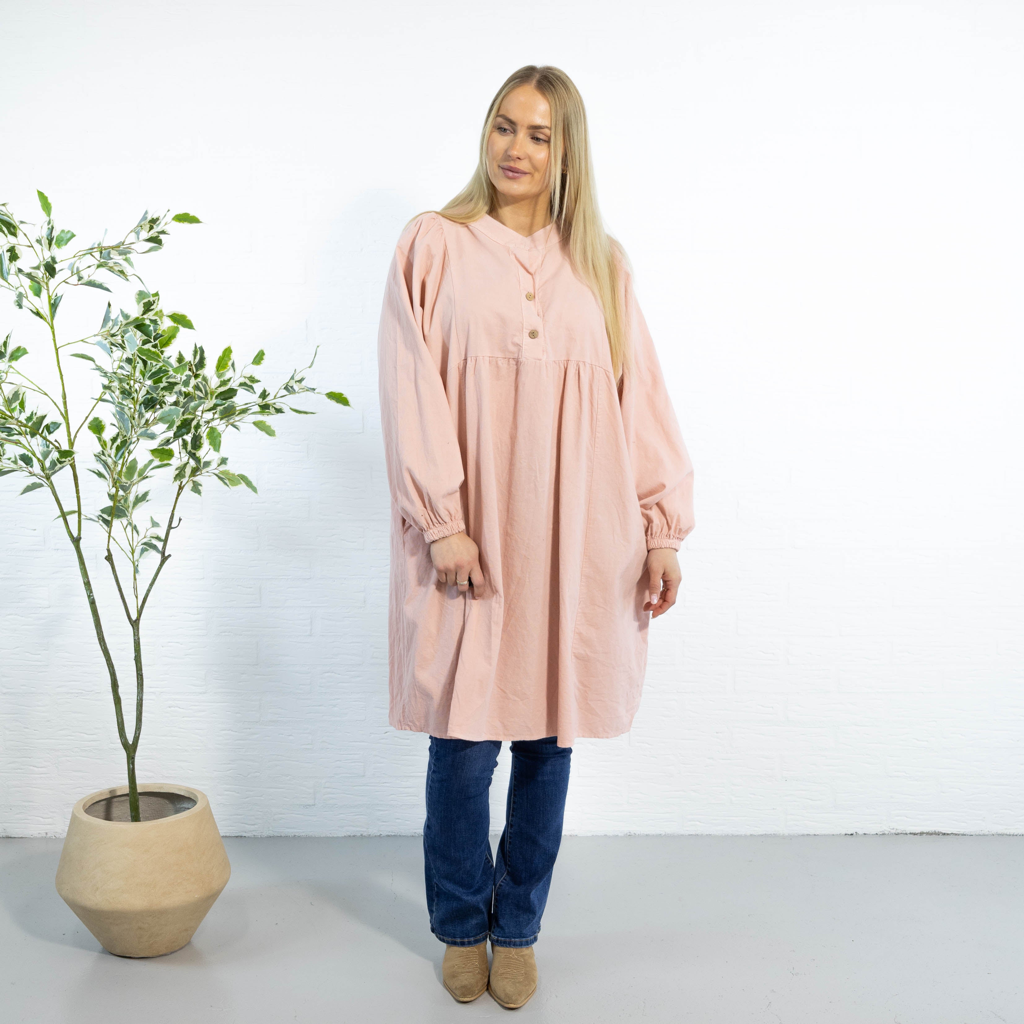 Randi tunika kjole, Rosa