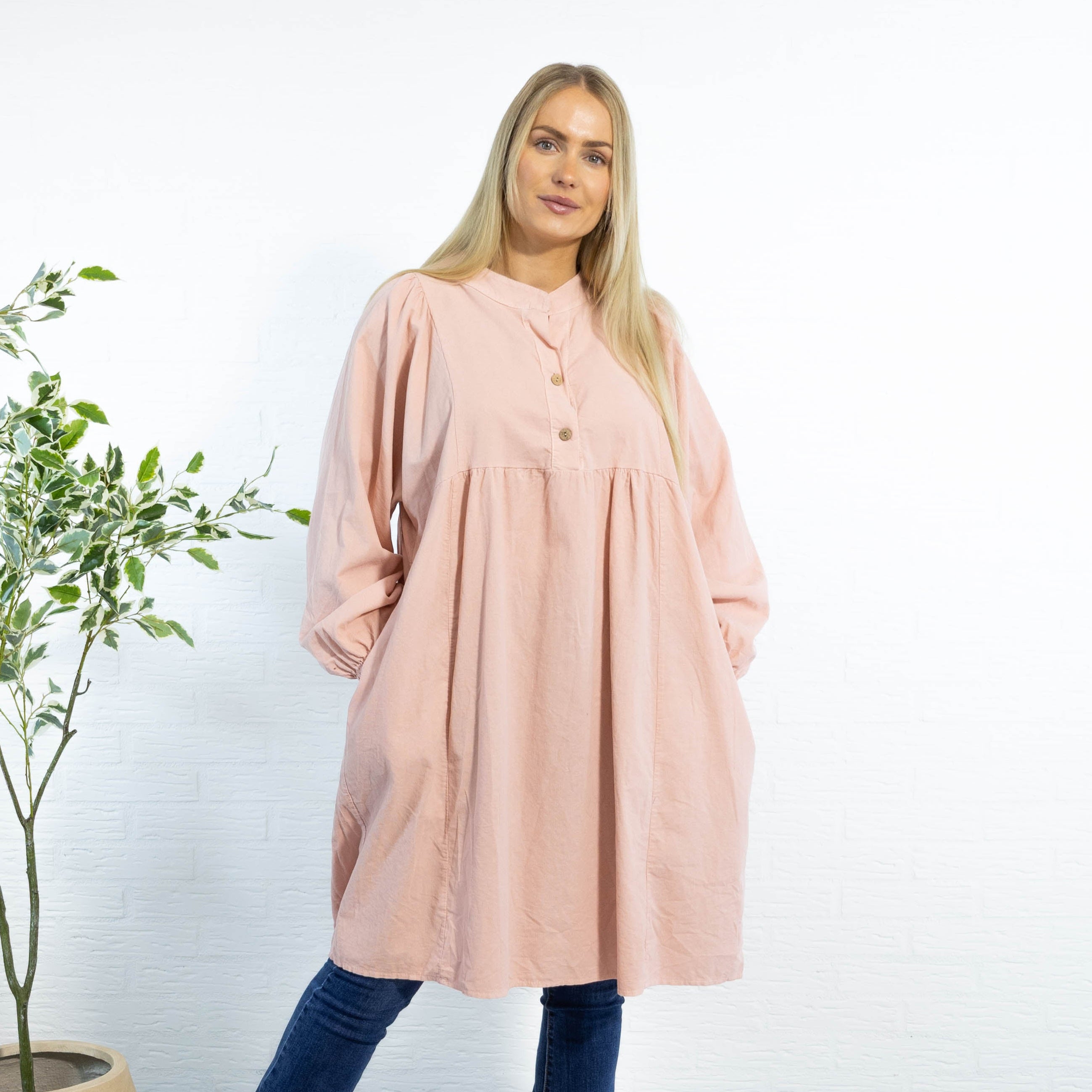 Randi tunika kjole, Rosa