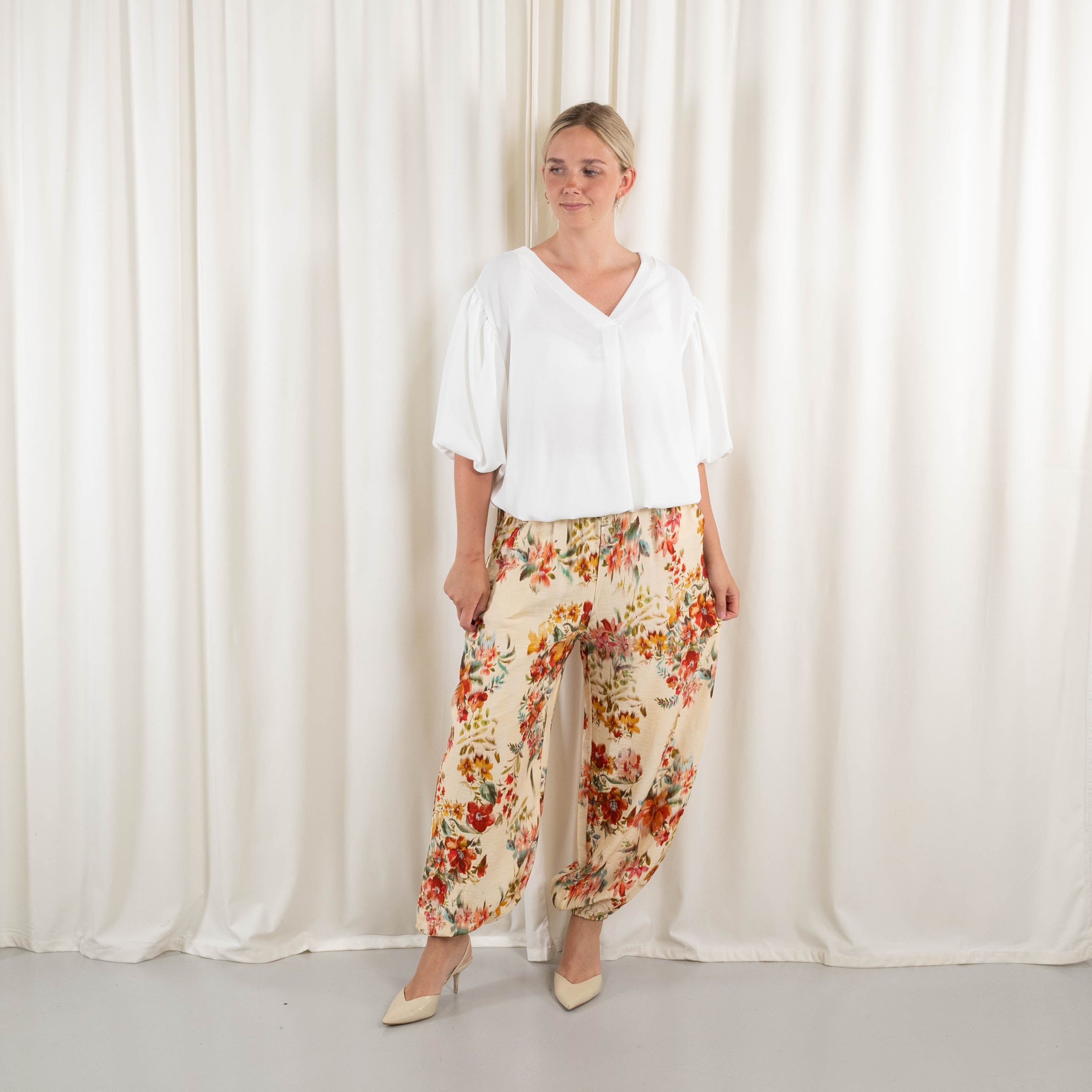 Lotte bukser, Beige