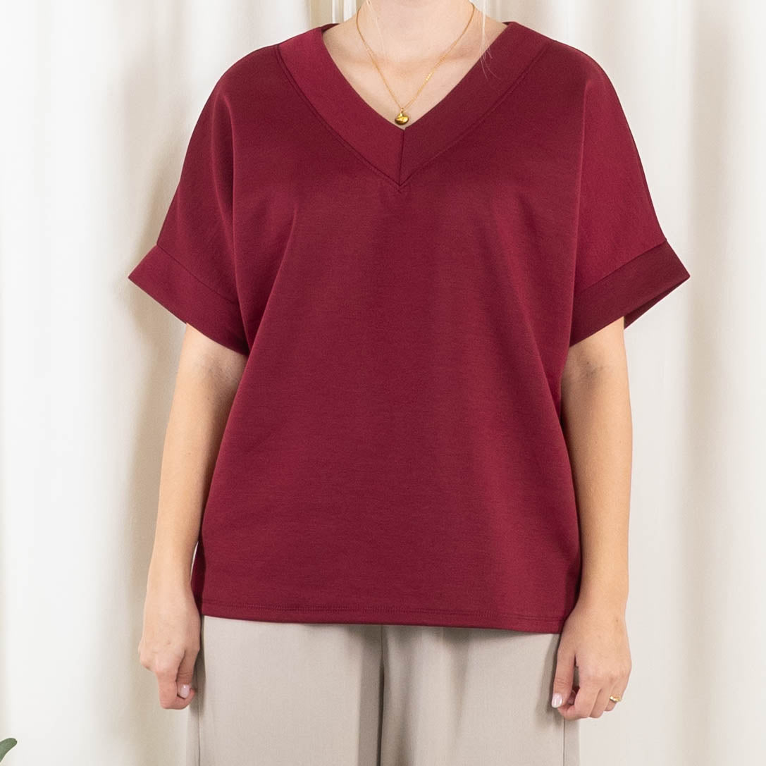 Nunat sweatshirt, Bordeaux