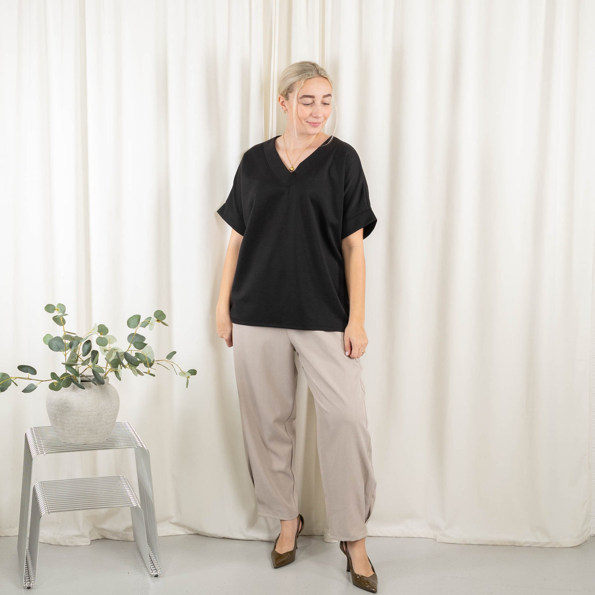 Nunat sweatshirt, Sort