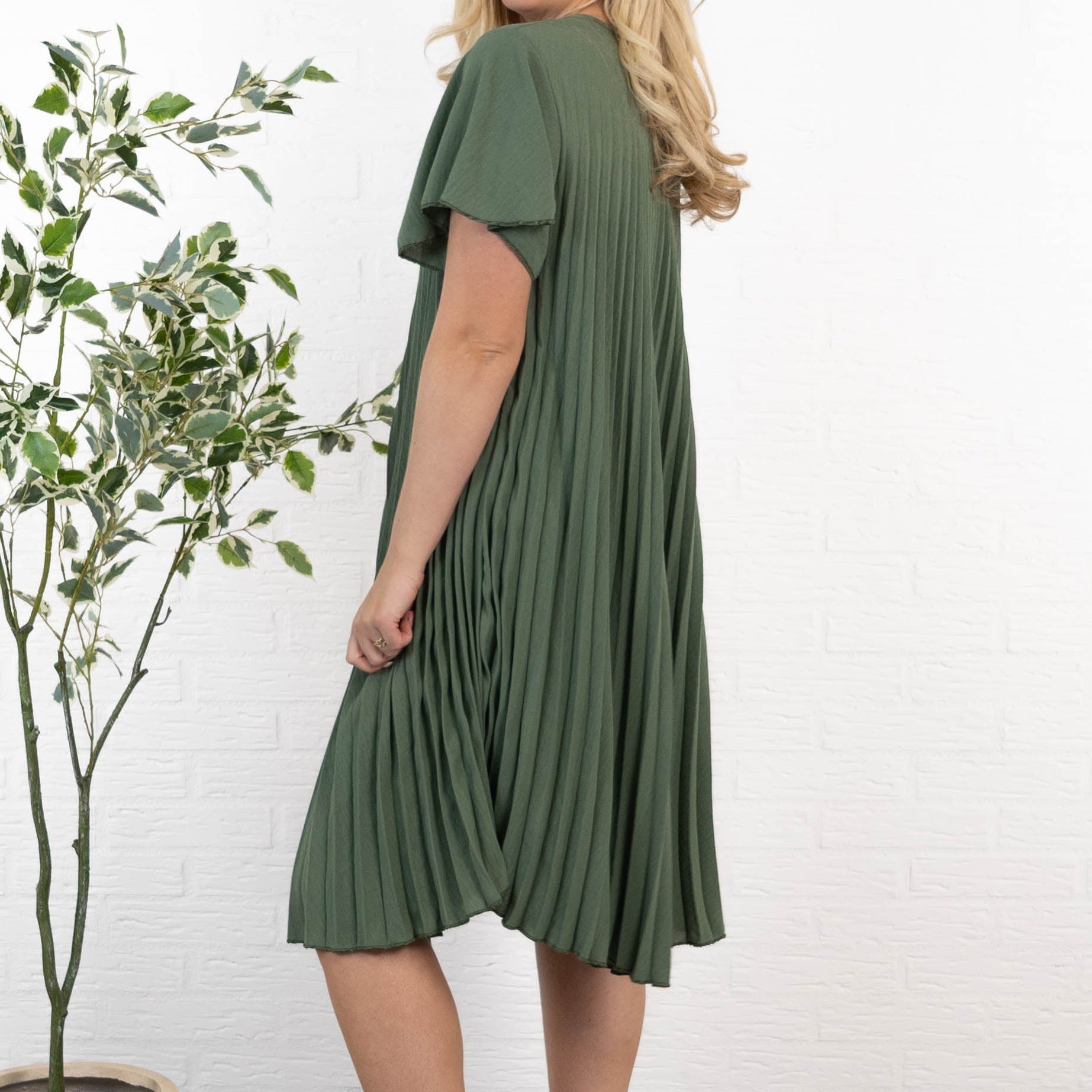 Pernille kjole, Khaki