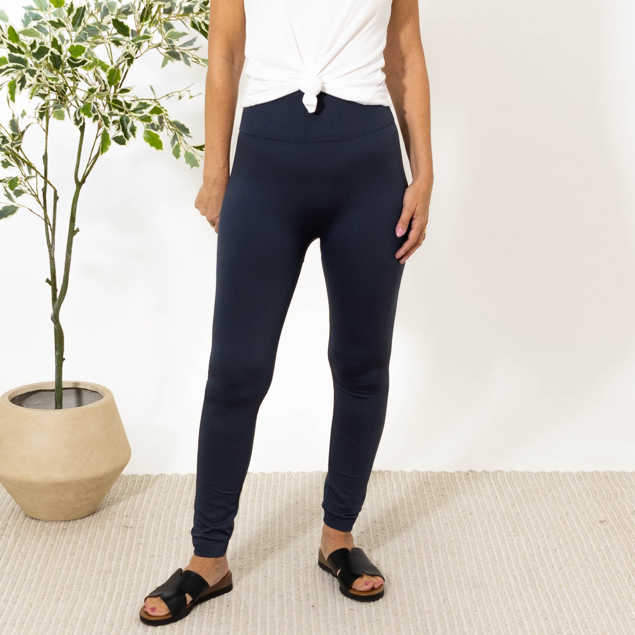 Alissa termo leggings (lille), Mørkegrå