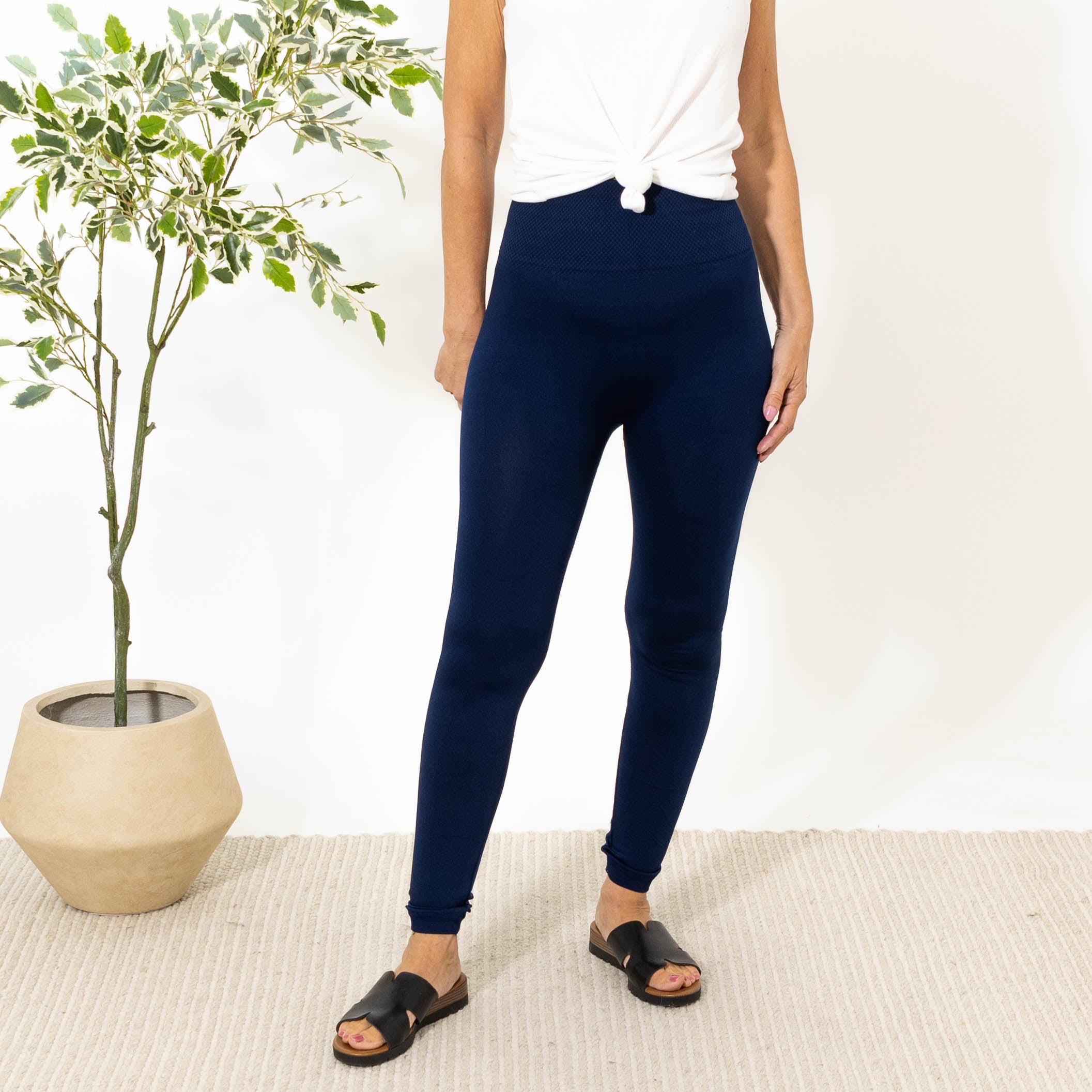 Dina termo leggings (stor), Navy