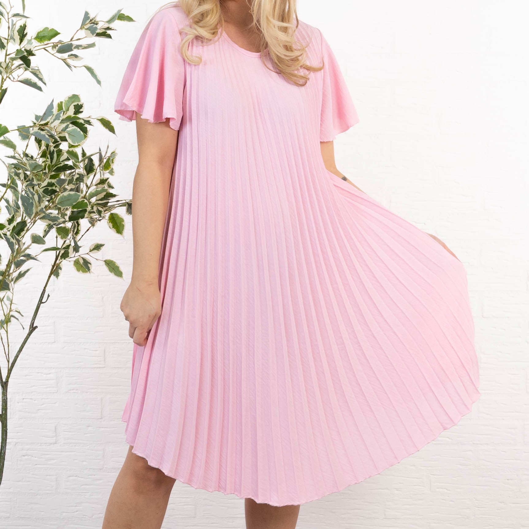 Pernille kjole, Lyserød