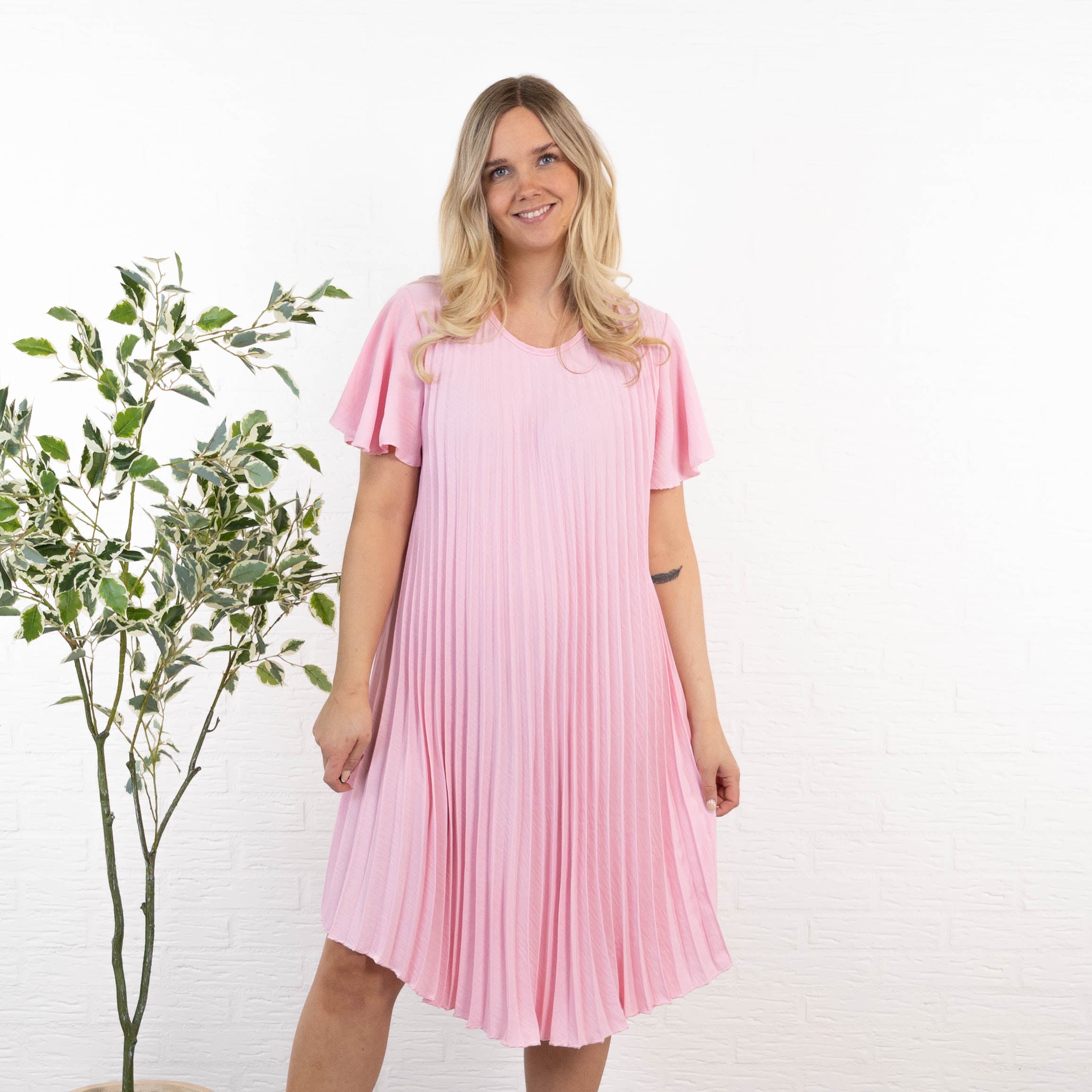 Pernille kjole, Lyserød