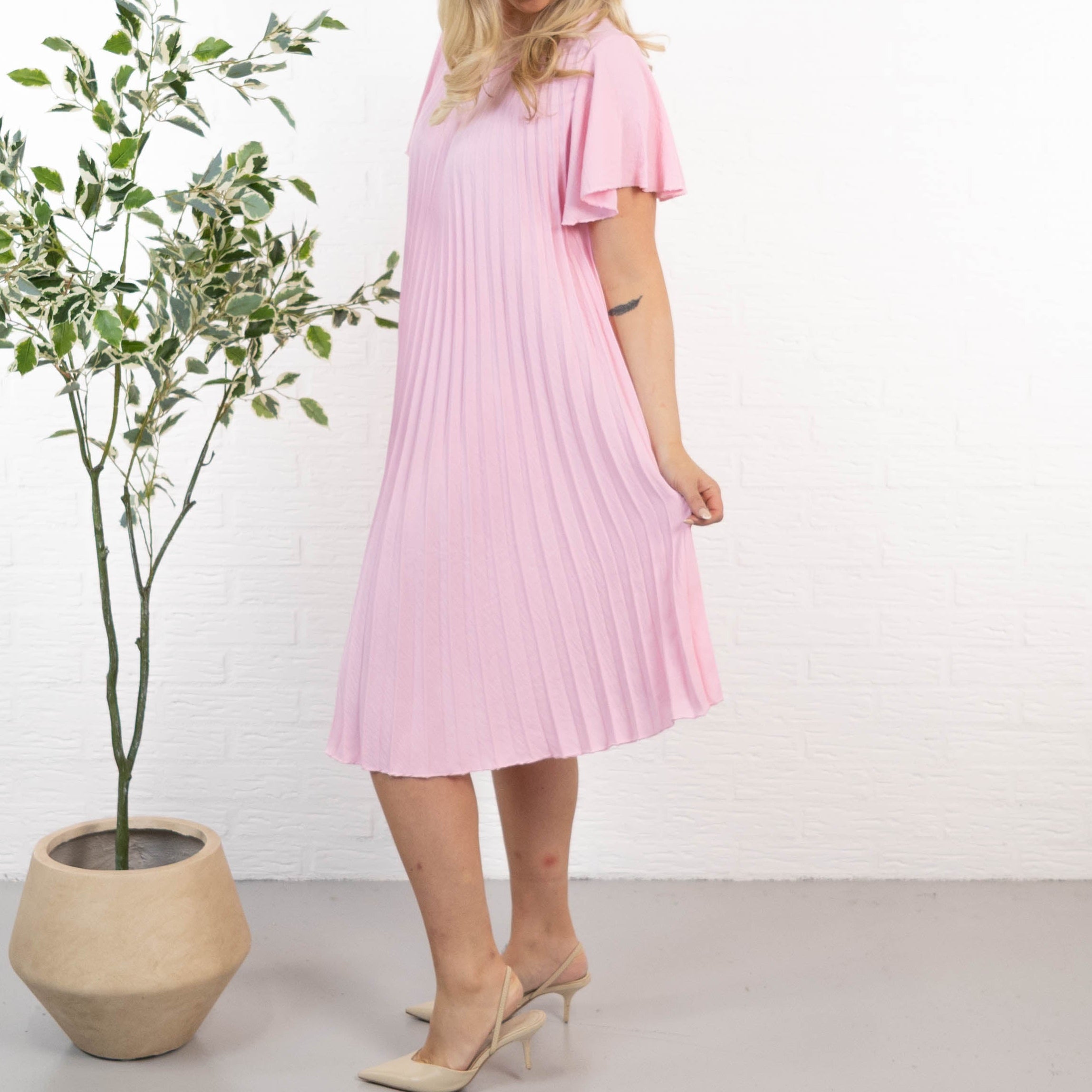 Pernille kjole, Lyserød