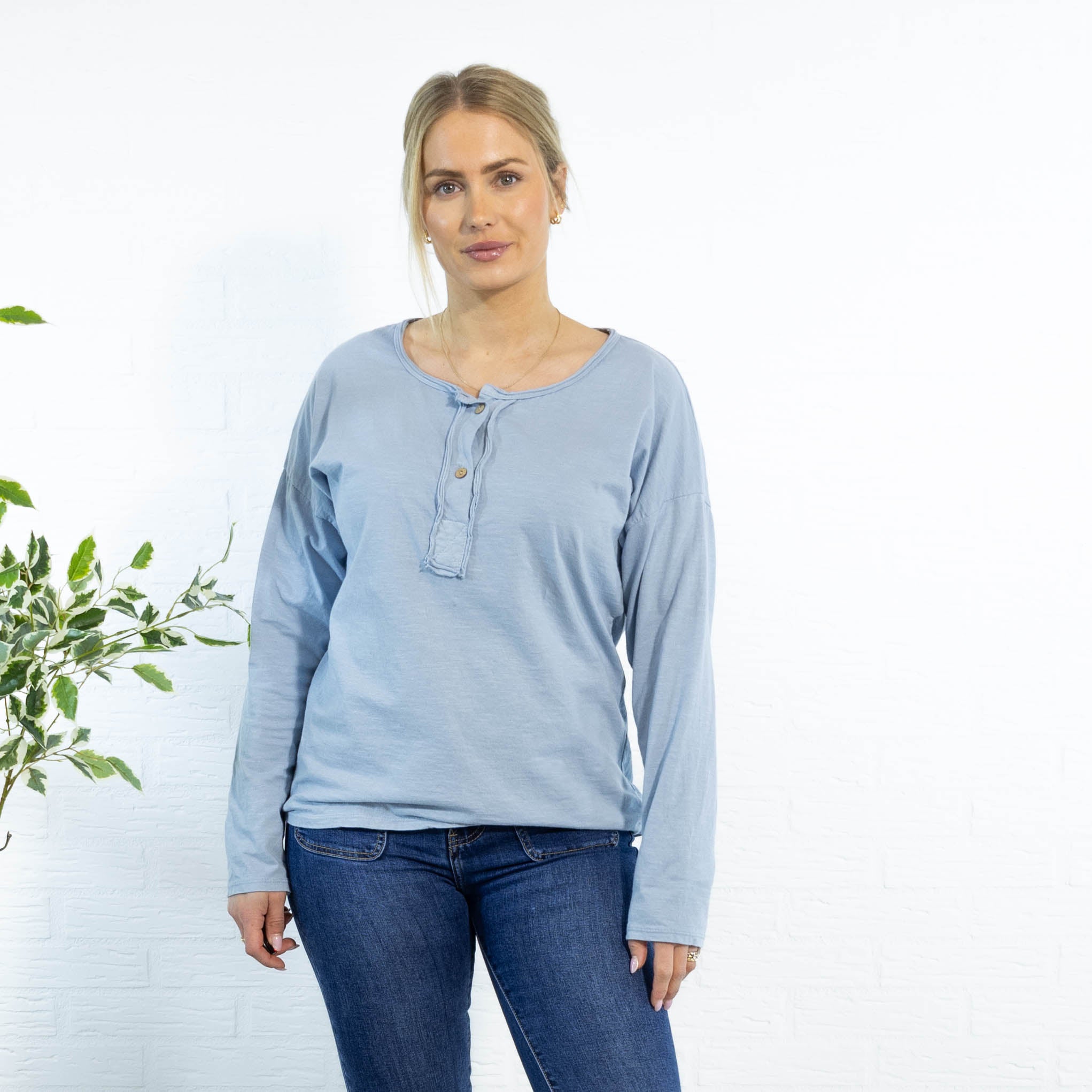 Heta t-shirt, Dueblå