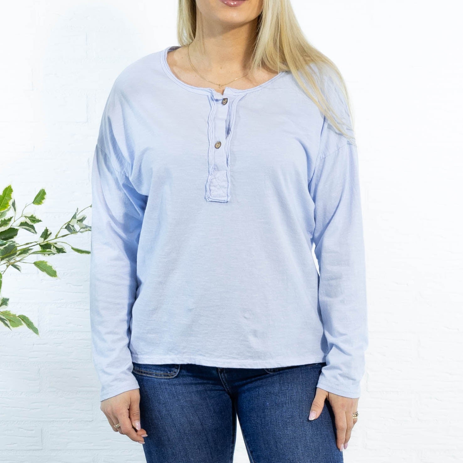 Heta t-shirt, Lyseblå