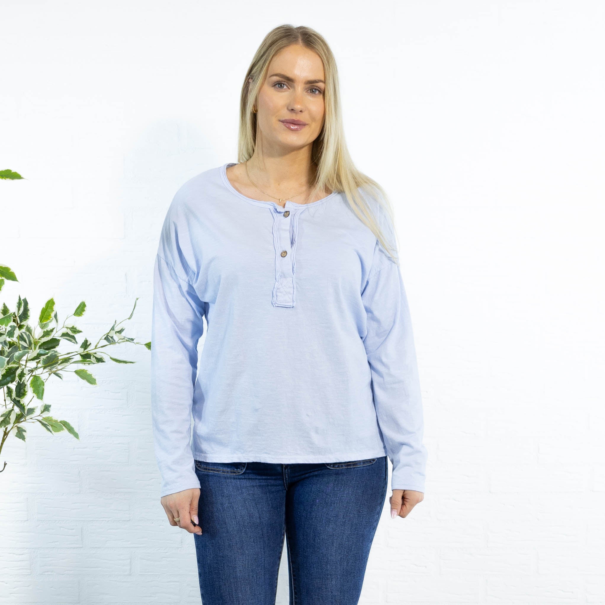 Heta t-shirt, Lyseblå