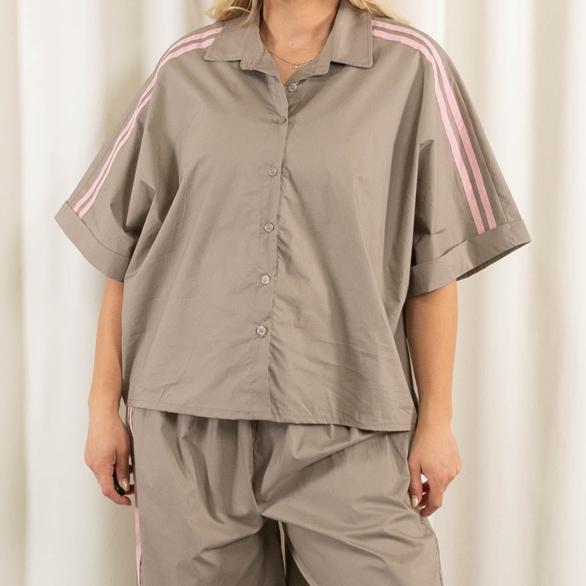 Veda skjorte, Taupe