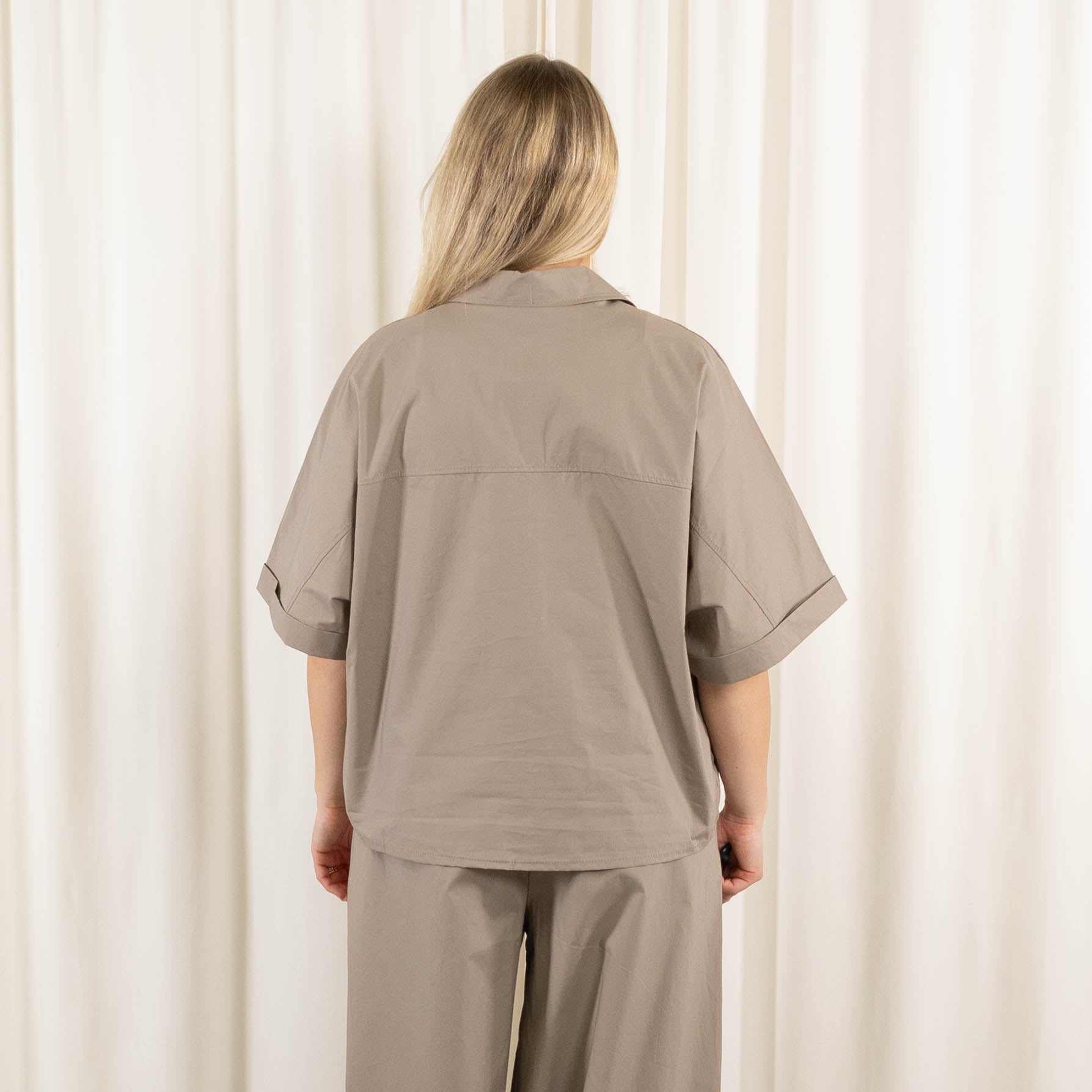 Veda skjorte, Taupe