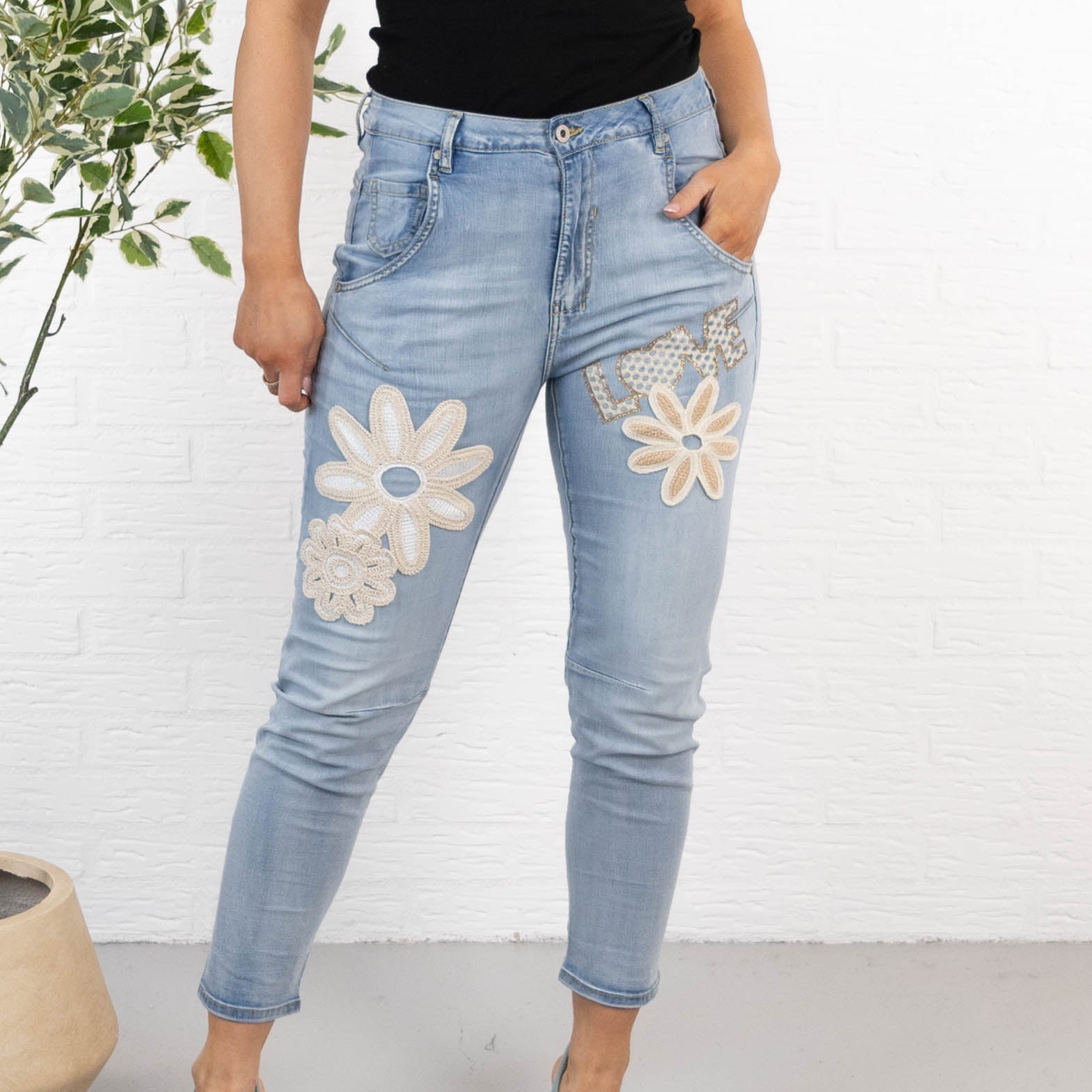 Pera jeans, Lysvask