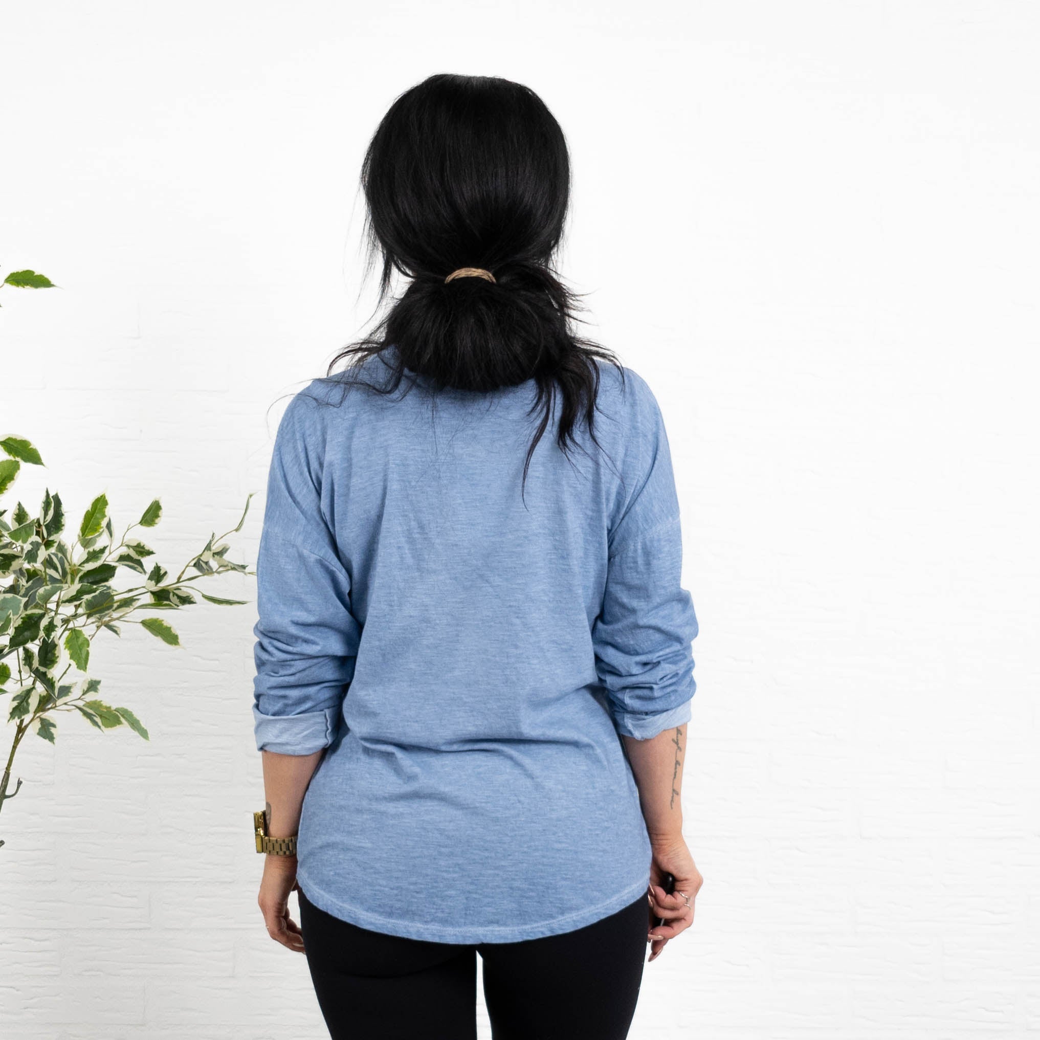 Olivia t-shirt, Dueblå