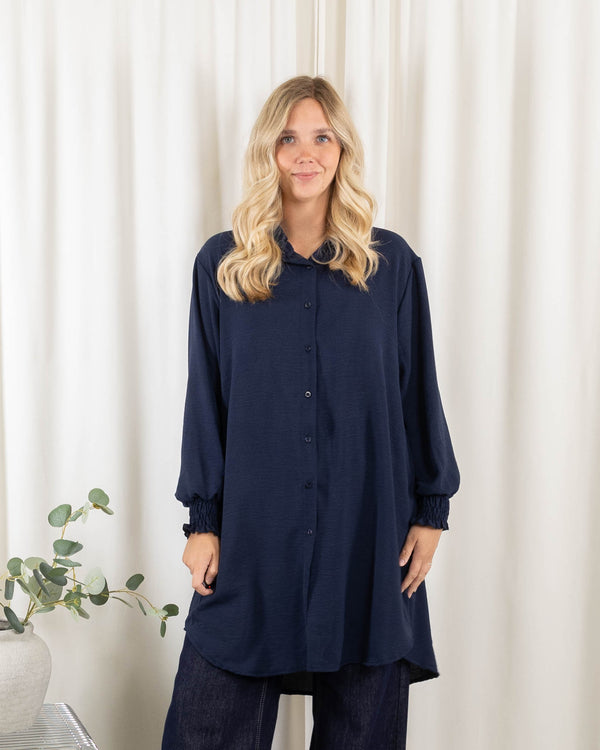 Mona skjorte, Navy