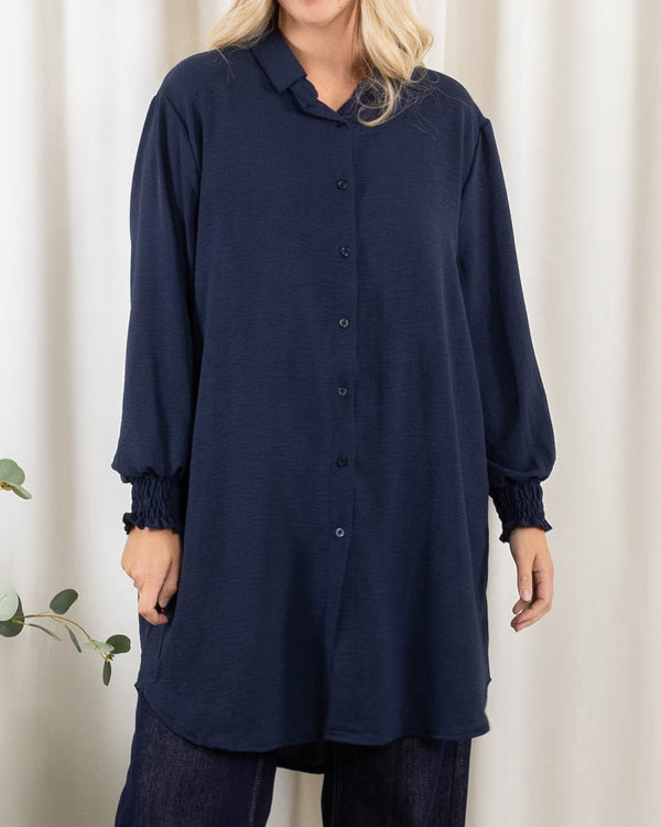 Mona skjorte, Navy
