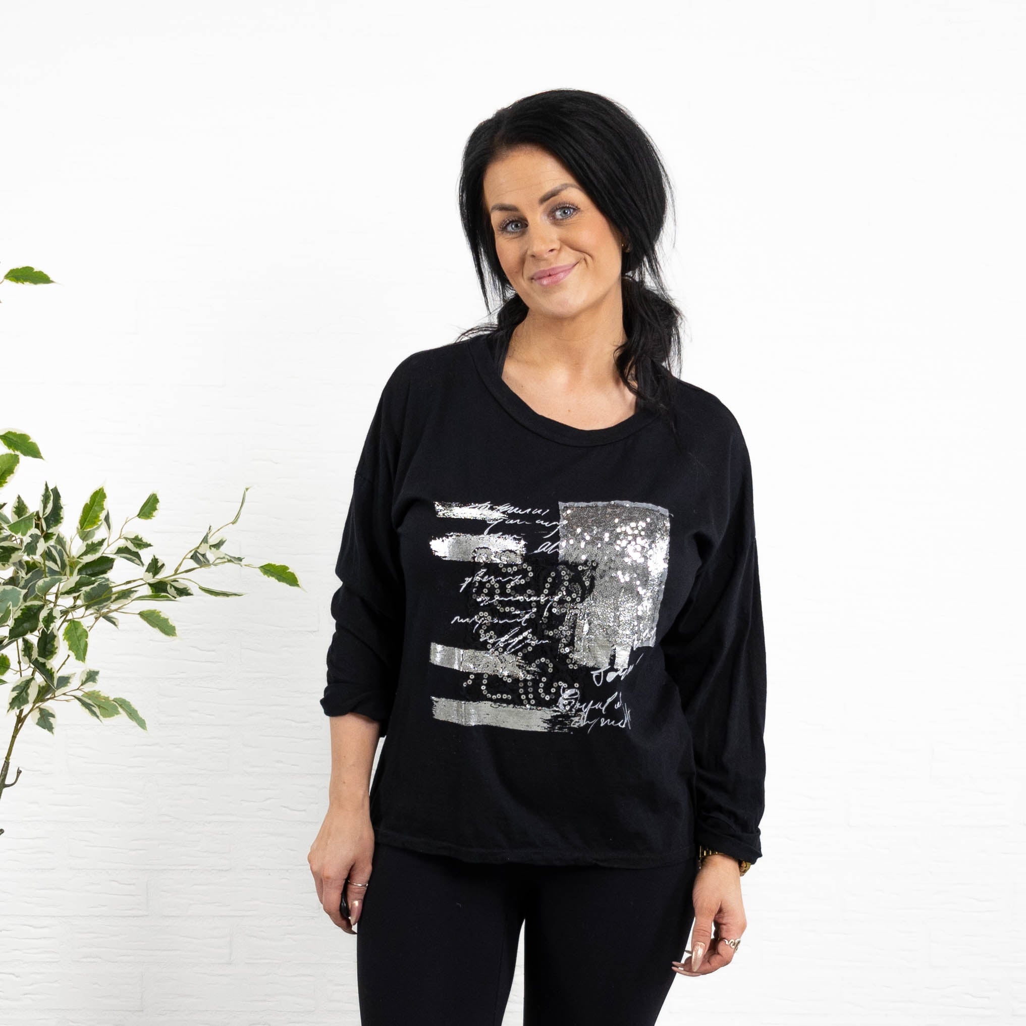 Olivia t-shirt, Sort