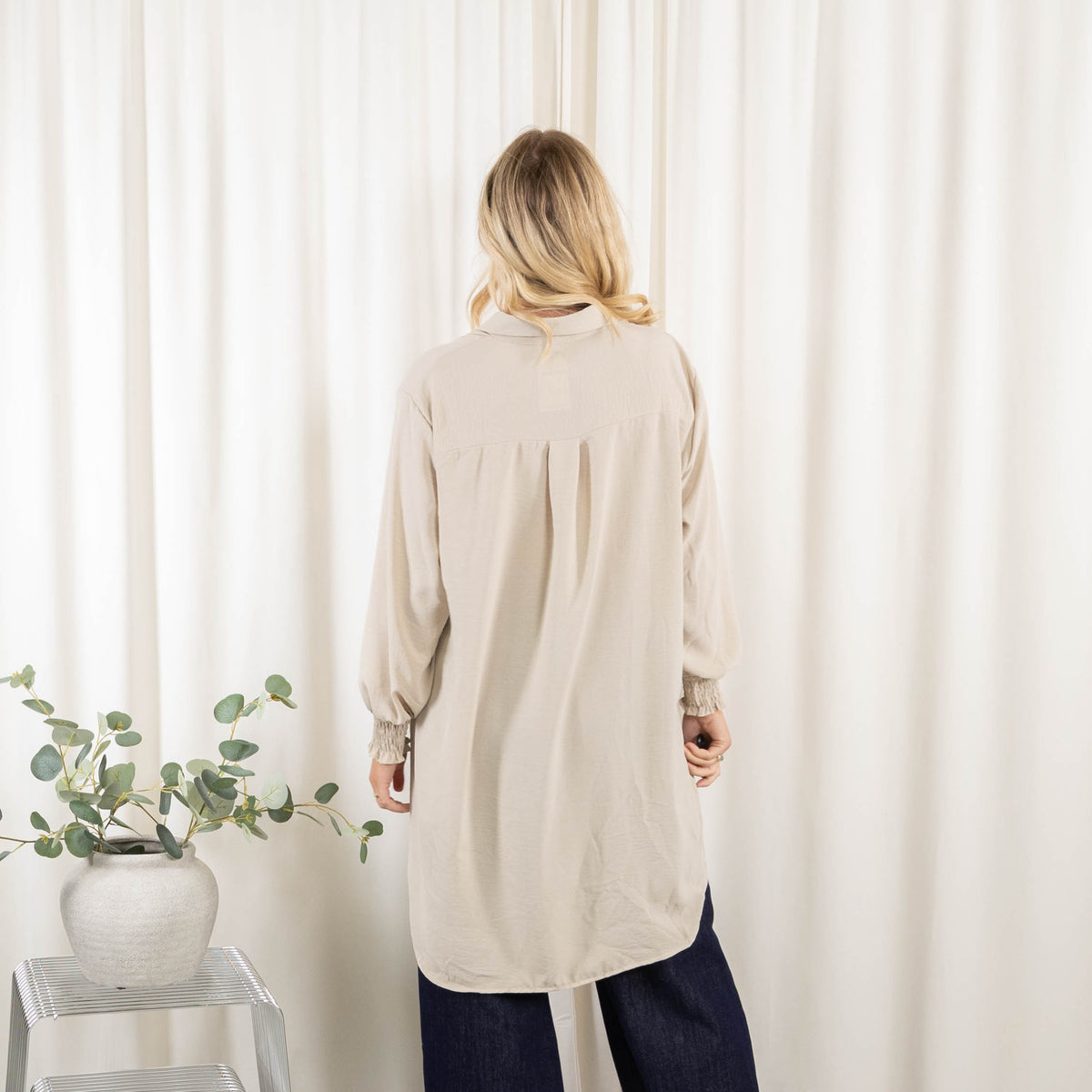 Mona skjorte, beige