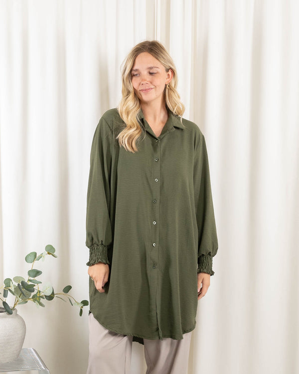 Mona skjorte, Khaki