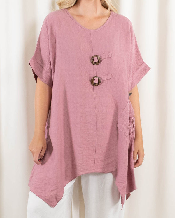 Janni tunika, Old rose
