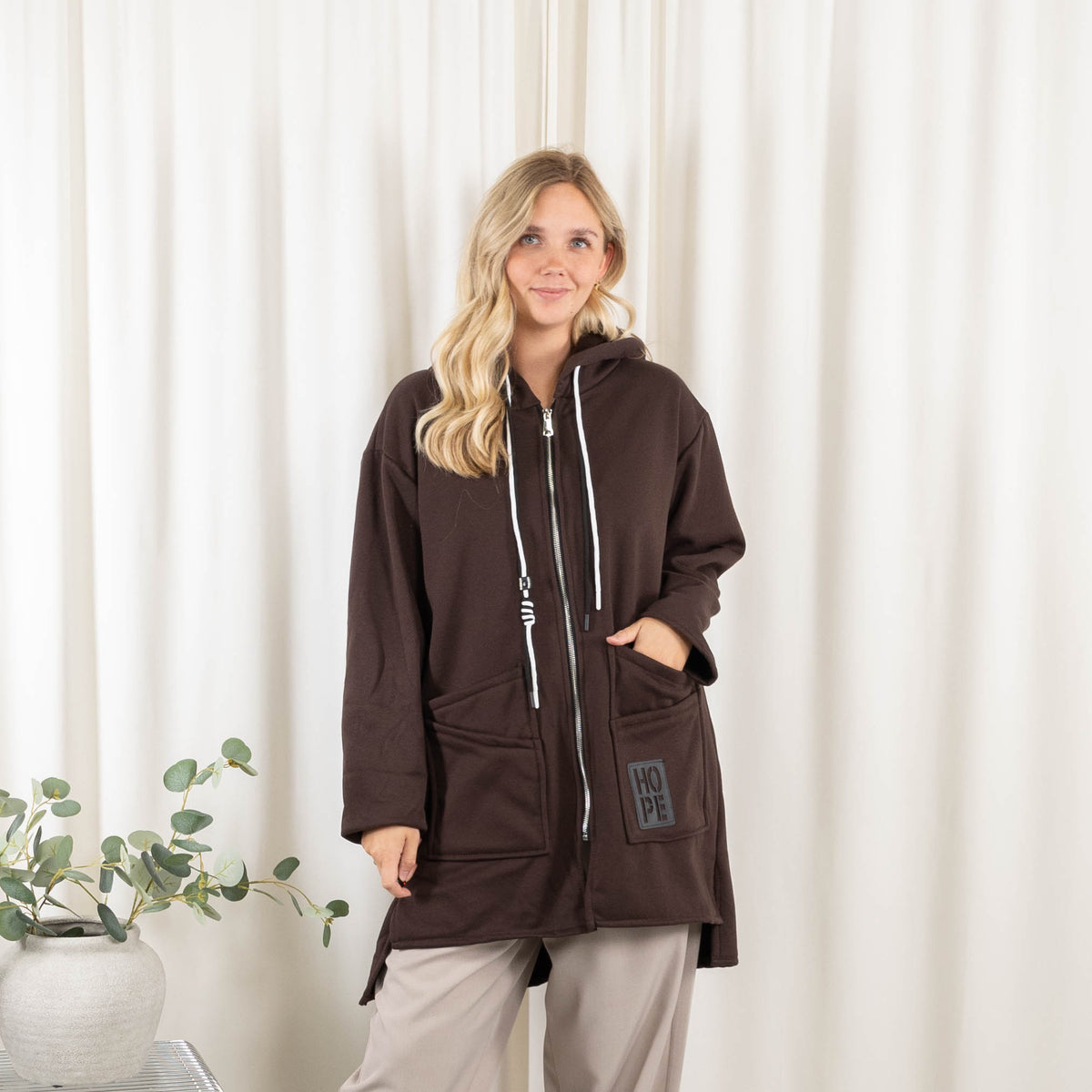 Sandra sweatshirt, Choco