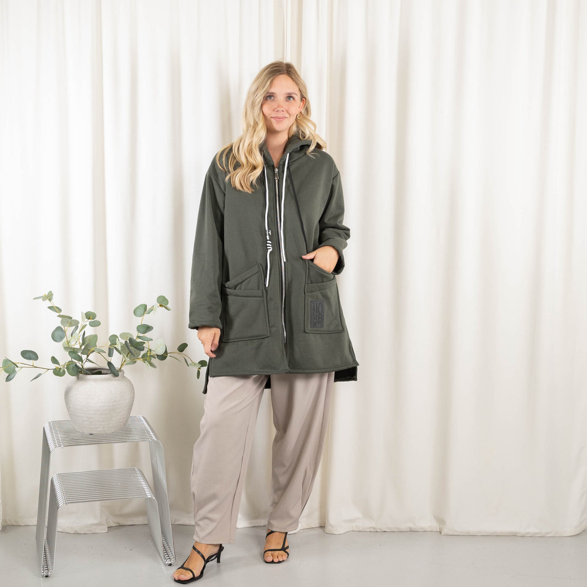 Sandra sweatshirt, Khaki