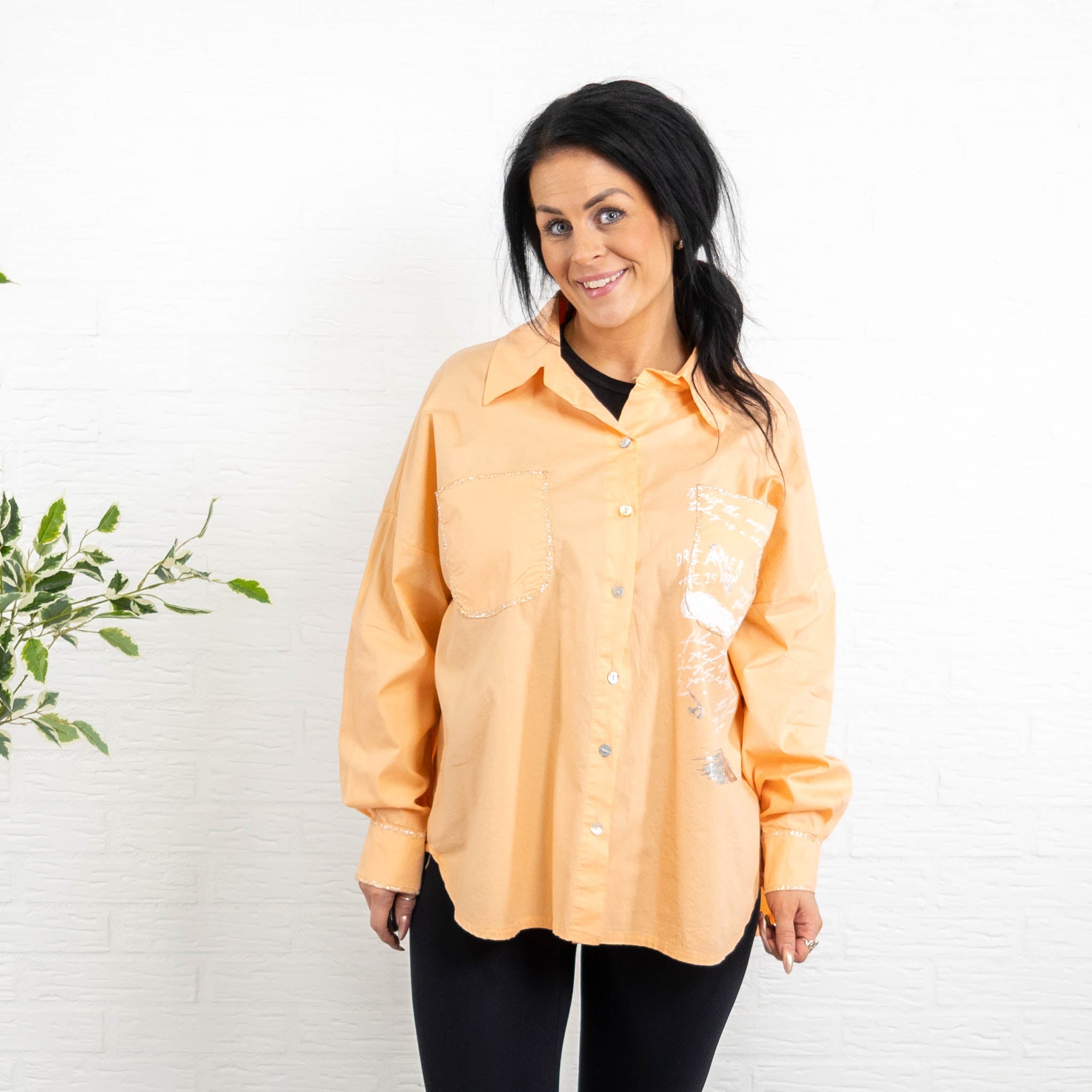 Ruby skjorte, Orange
