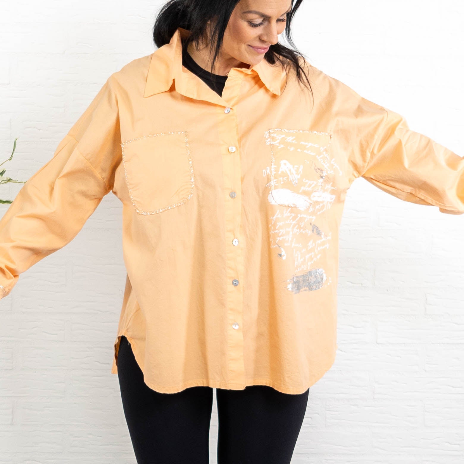 Ruby skjorte, Orange