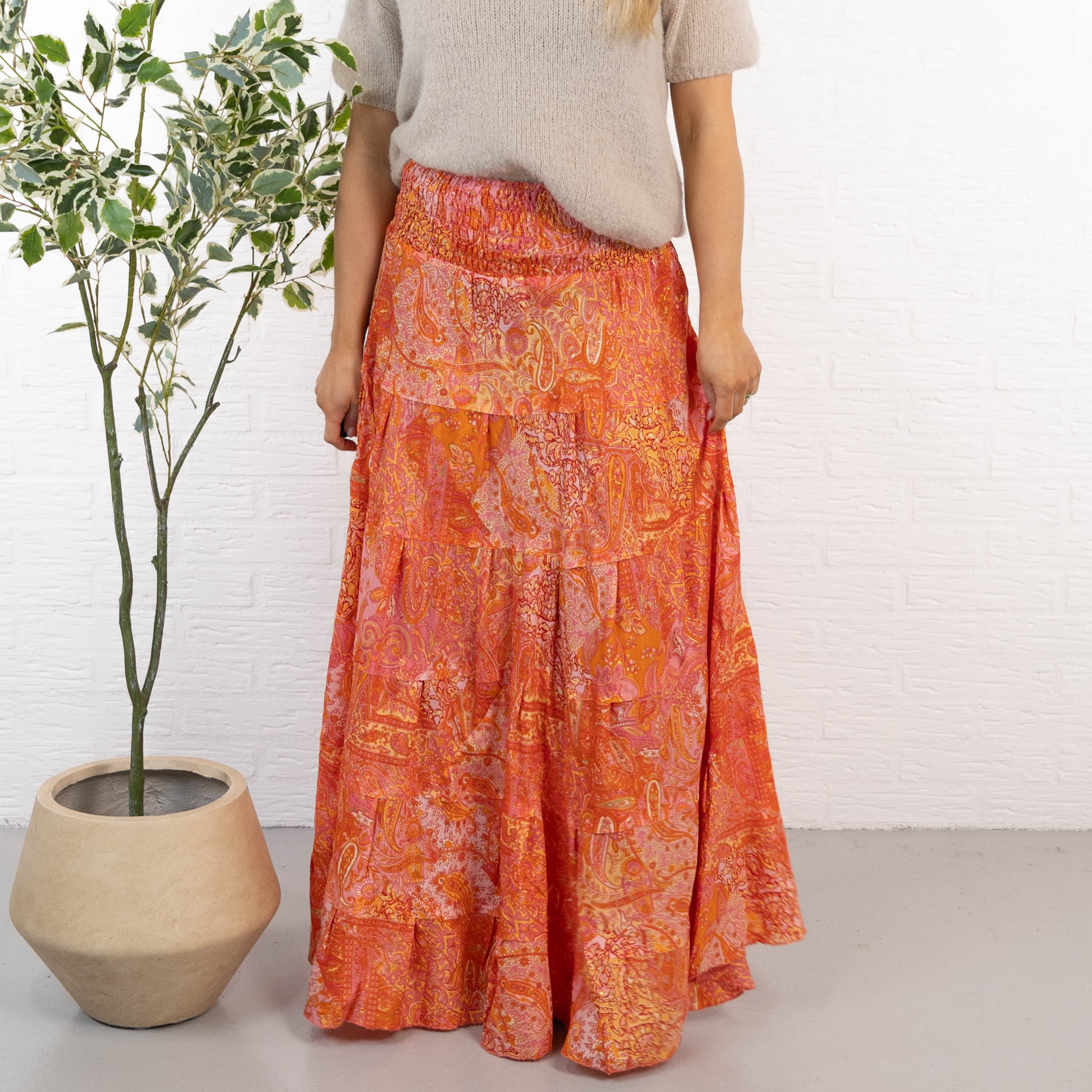 Natalie nederdel, Orange