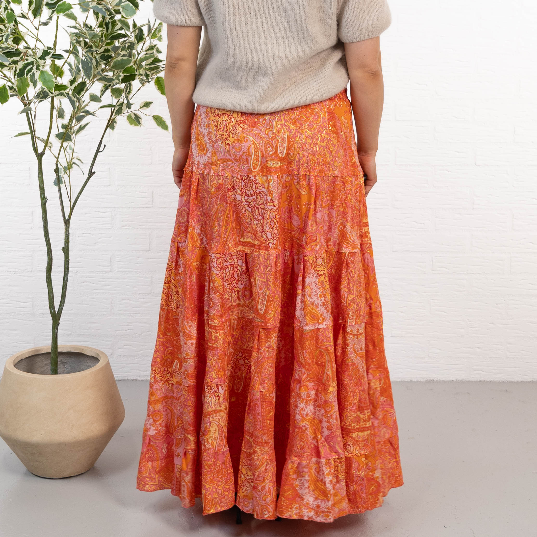 Natalie nederdel, Orange