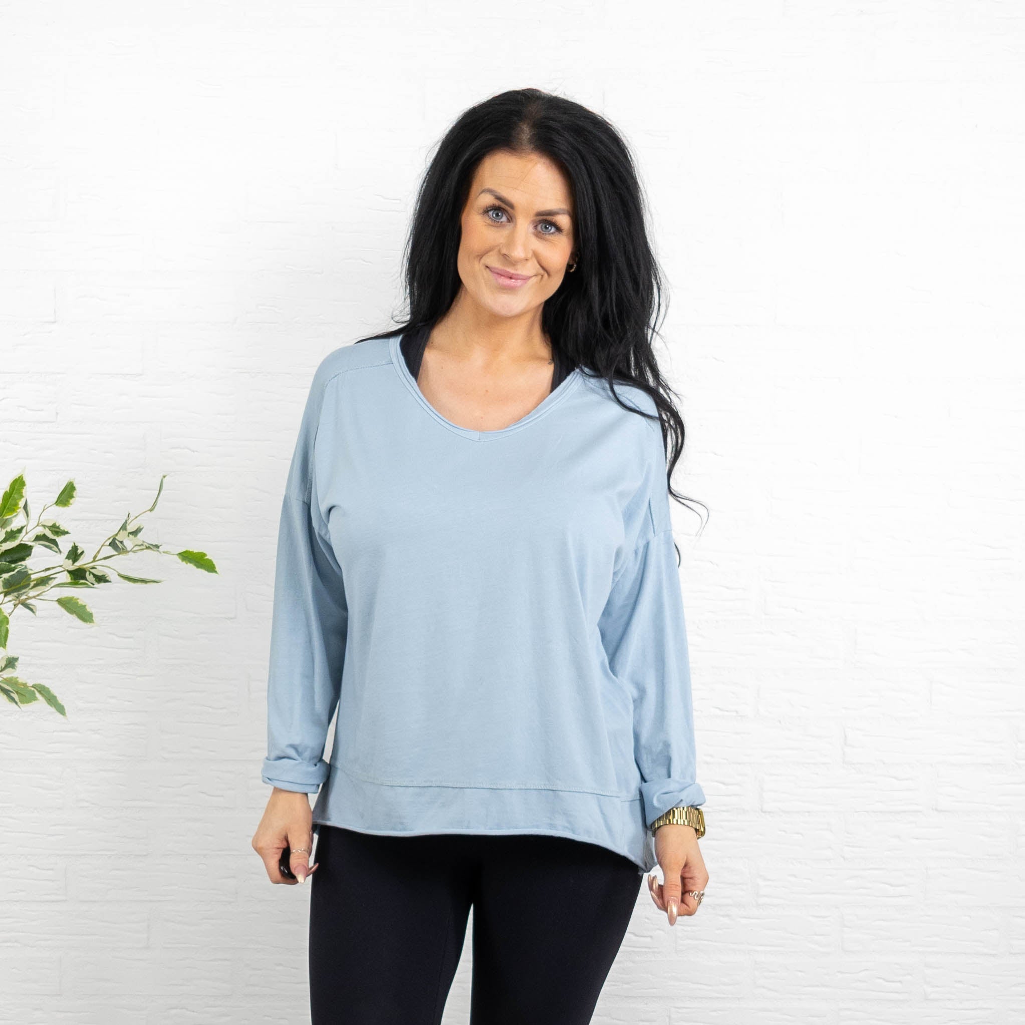 Dura t-shirt, Dueblå