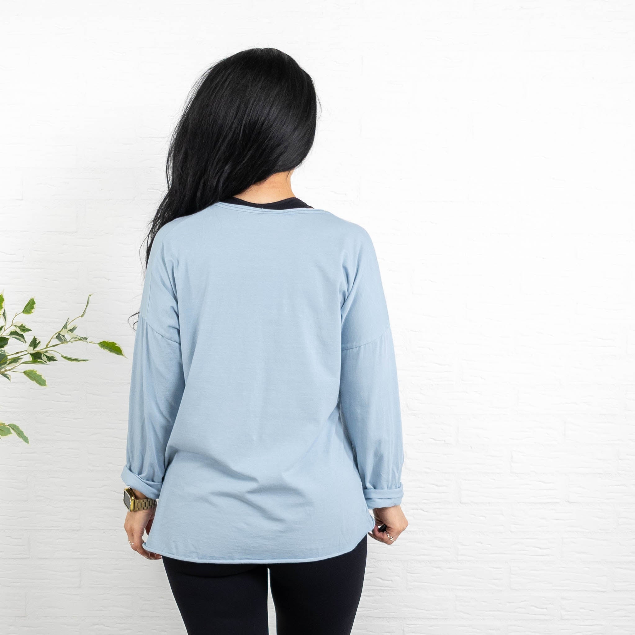 Dura t-shirt, Dueblå